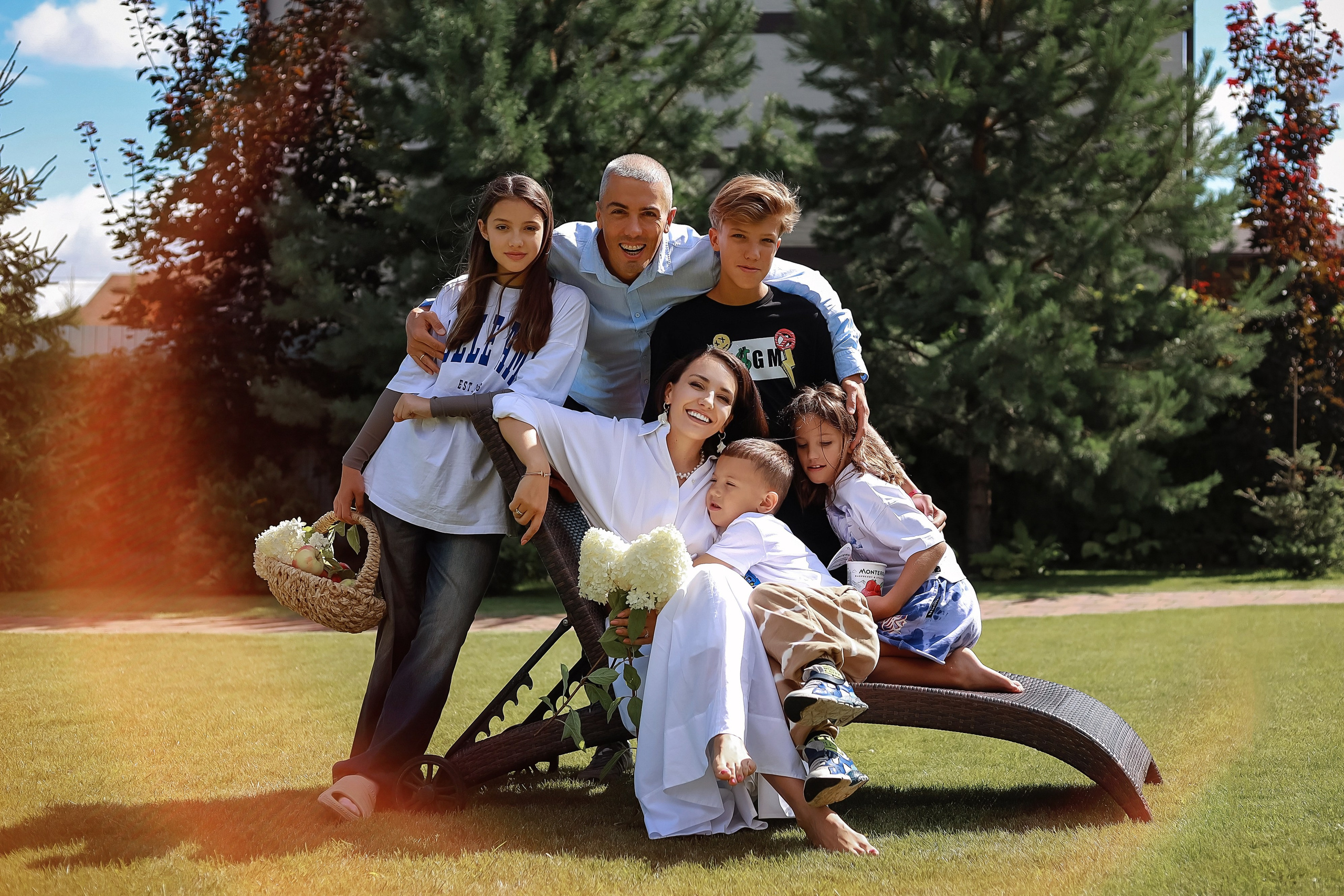 Елена и семья. Фотограф в Москве Ксения Мокрушина | Brand & Women photographer