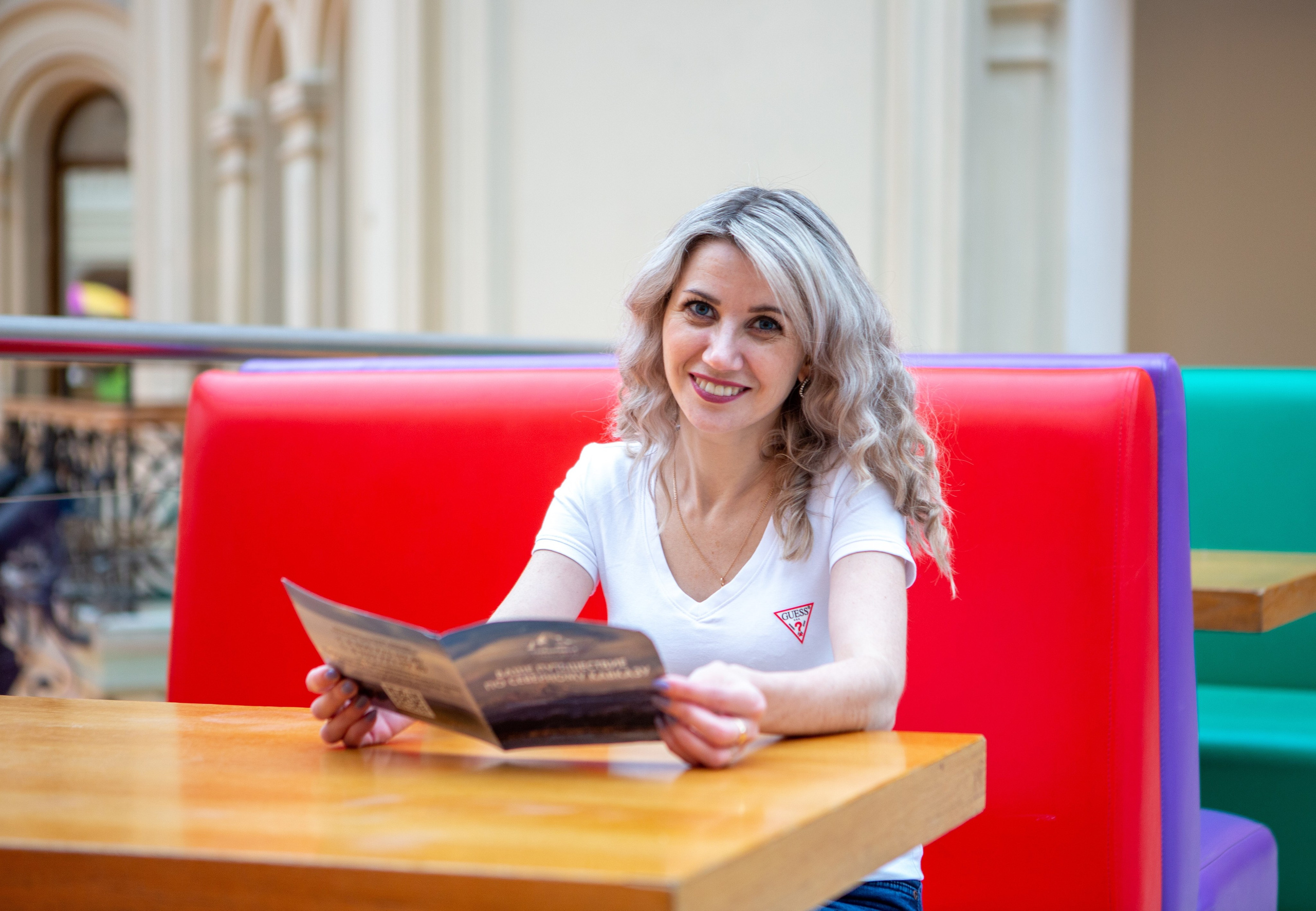 Виктория. Январская фотосессия в ГУМе. Репортажный, семейный, свадебный, портретный фотограф