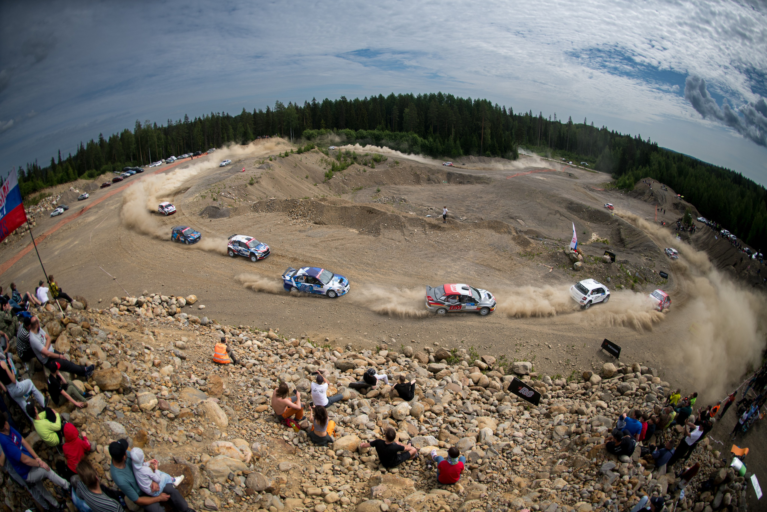 White nights rally 2025. Sports photographer Leonid Zhukov
