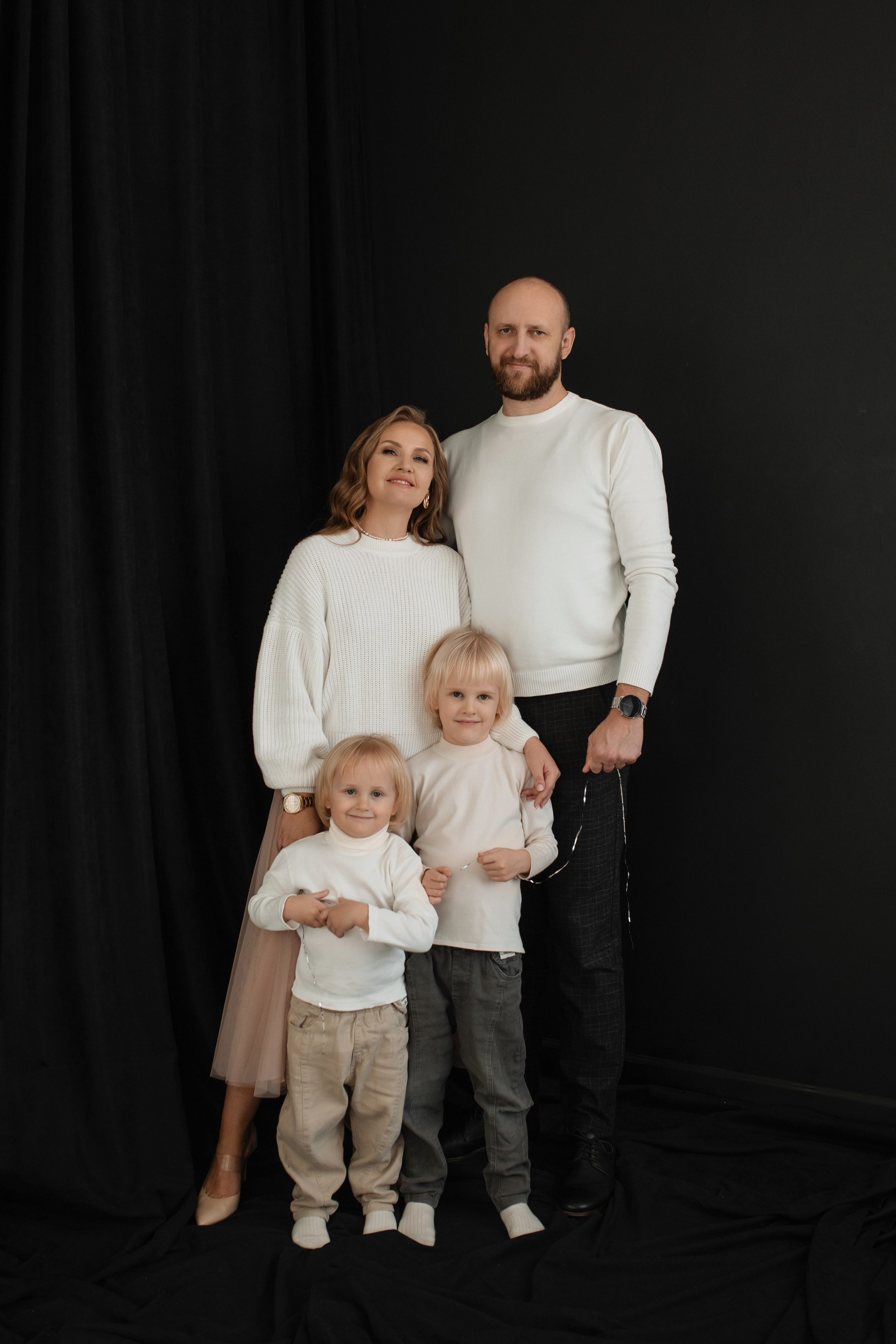 Алексей, Вера, Костя и Илья. Фотограф Олеся Голева