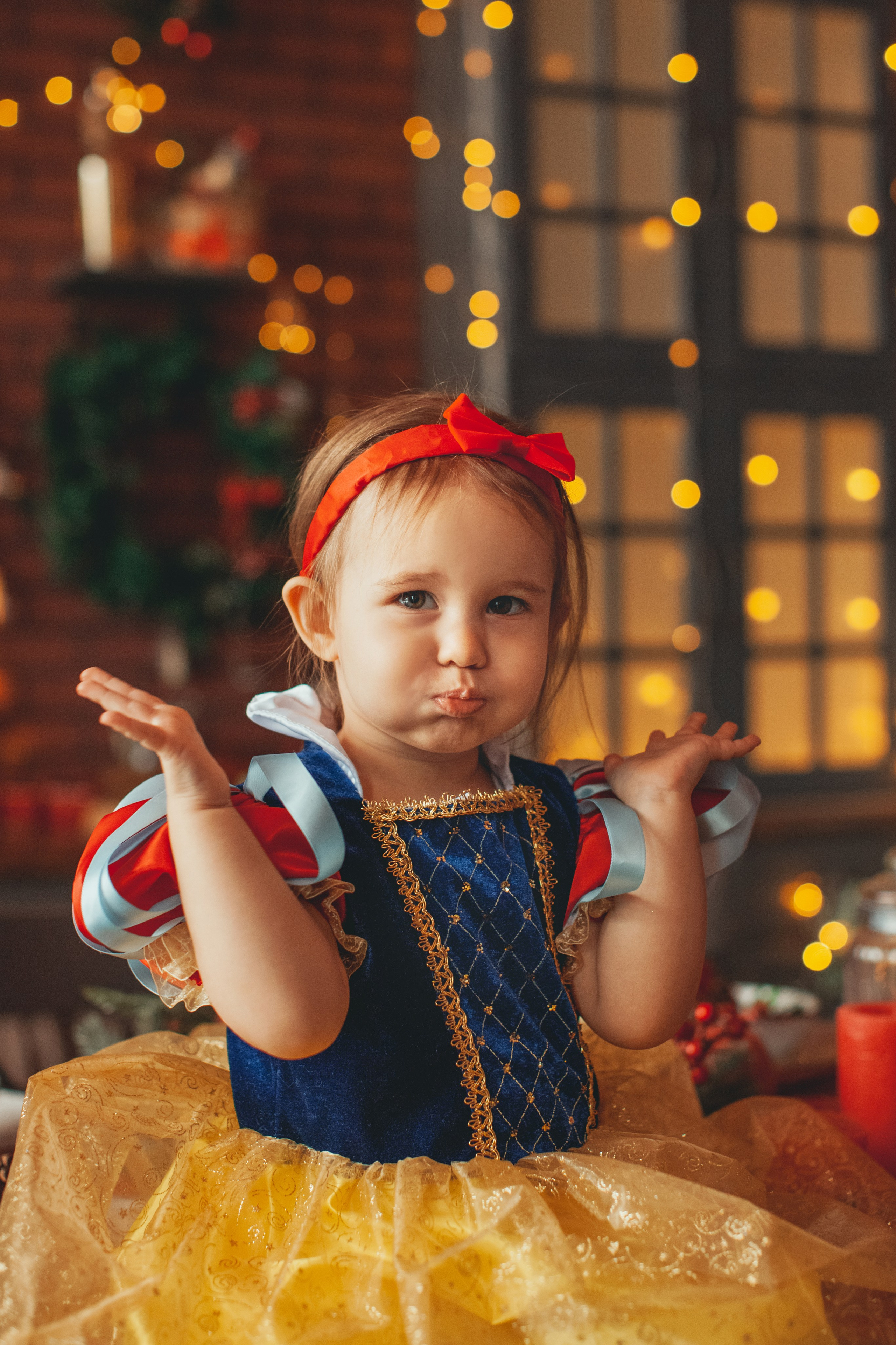 Новогодняя семейная фотосессия в студии. Фотограф Ольга Ефремова