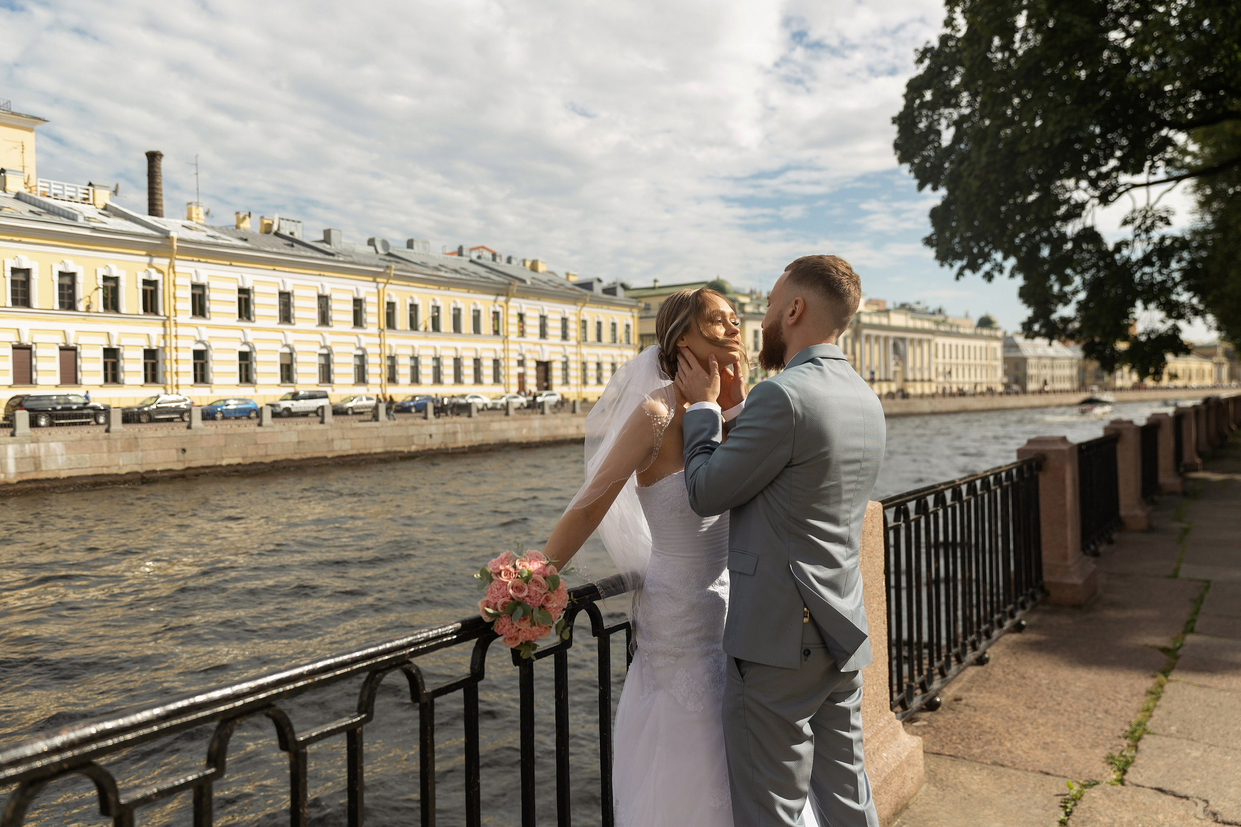 Съемка свадебного дня Кати и Егора. Свадебный и портретный фотограф в Санкт-Петербурге Надежда Чечулина
