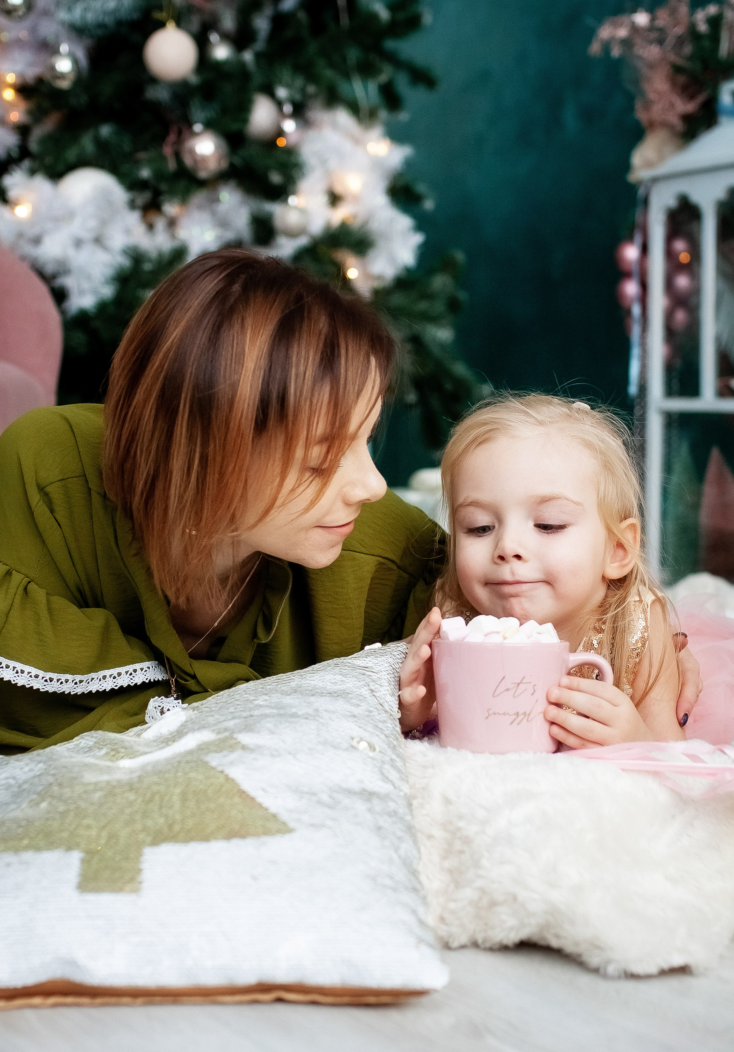 Маша, Алиса и Костя. Новогодняя съёмка. Профессиональный фотограф, Москва |Видное Елена Елизарова