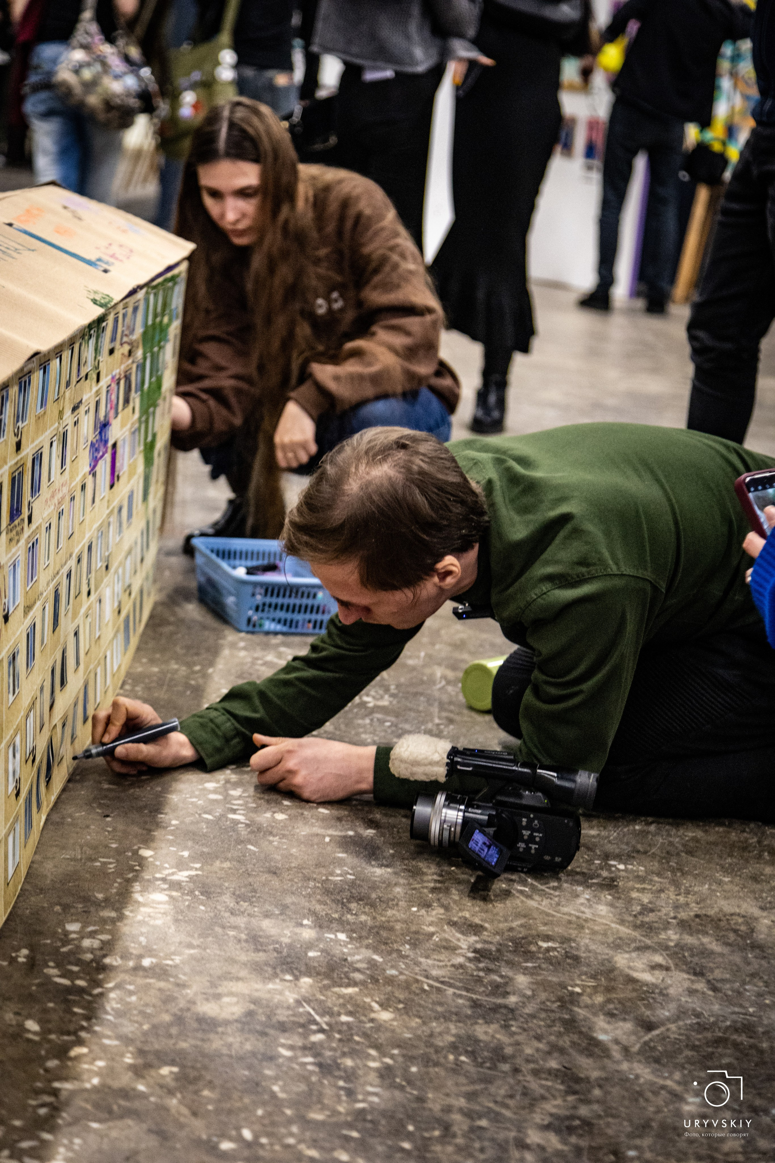 Фестиваль современного городского искусства «ИСКРА». Игорь Урывский. Фотограф Красноярск