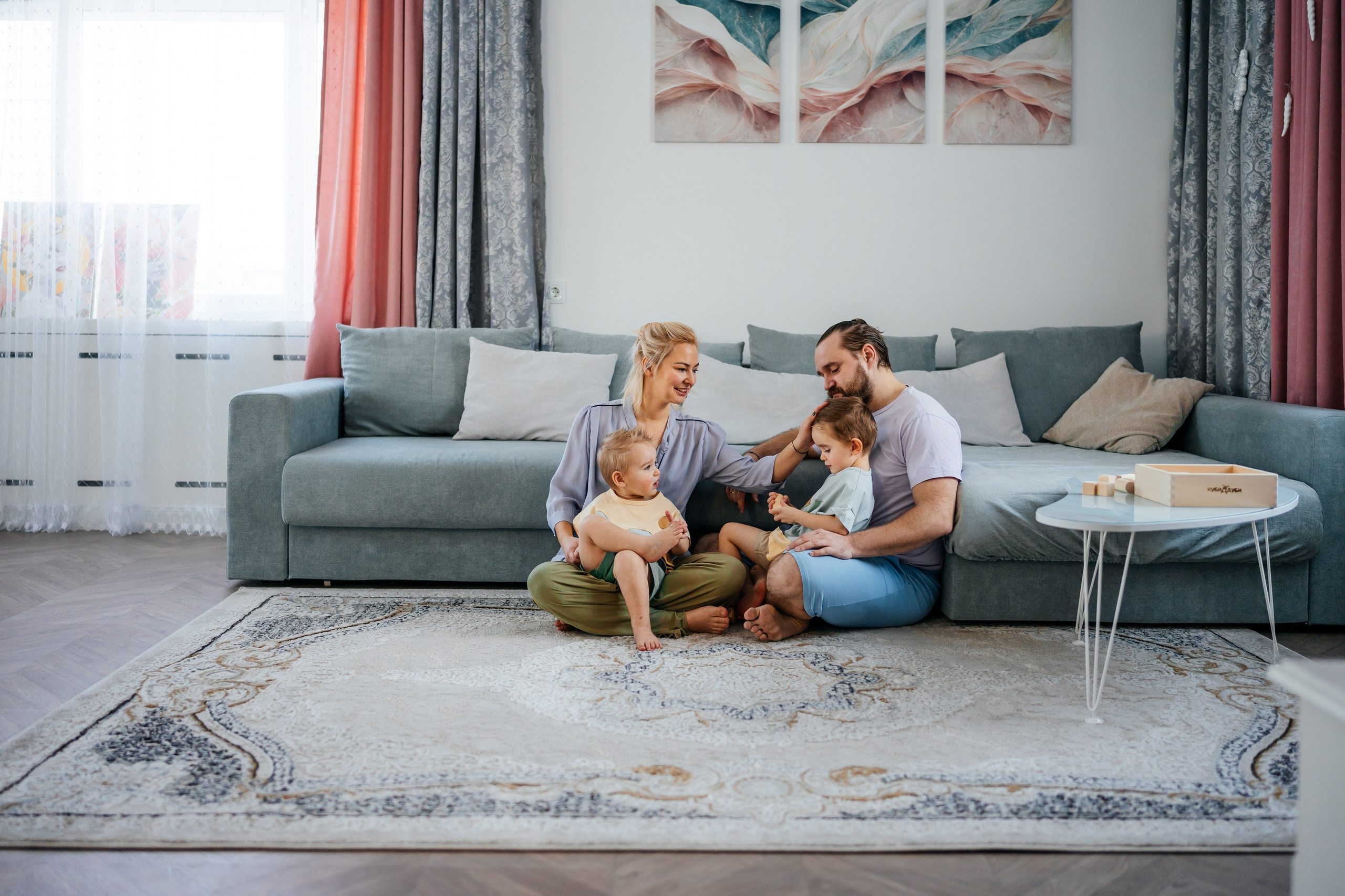 Домашняя история. Семейный фотограф в Москве Ирина Жур