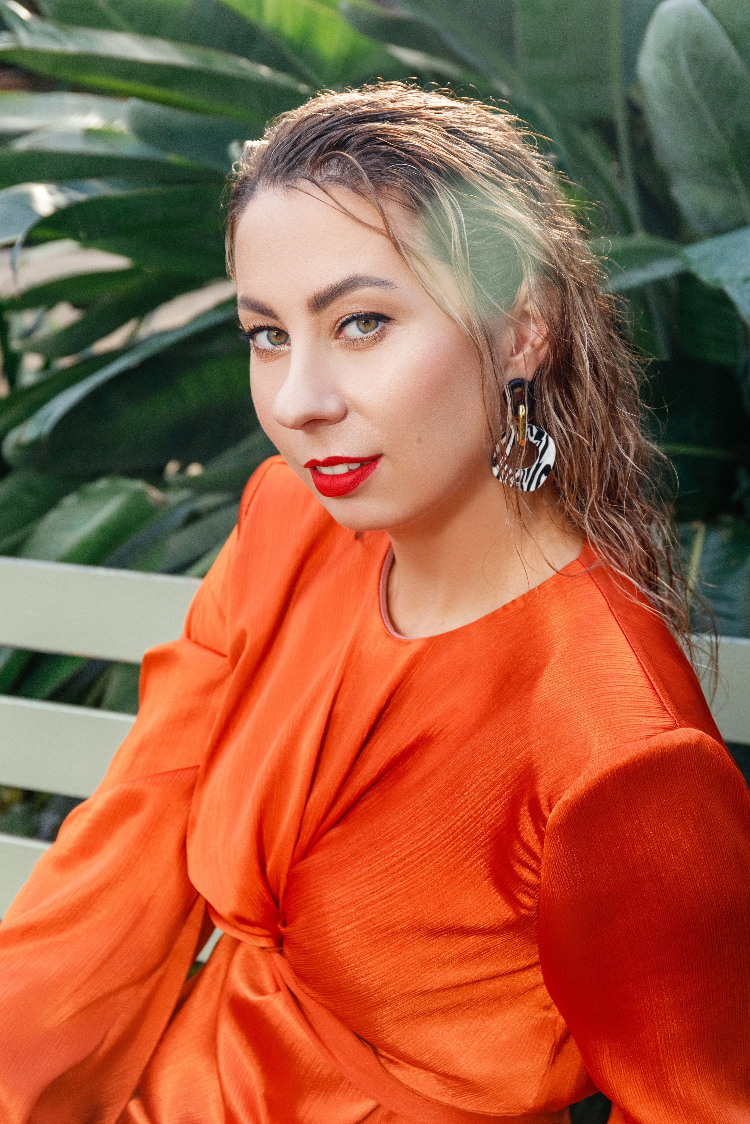 Весенняя съёмка в оранжерее Таврического сада