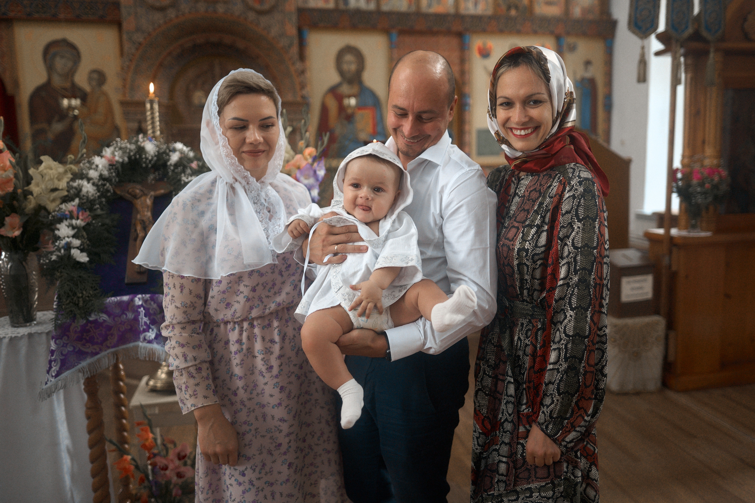 Фотограф на крестины крещение ребенка в Торжке. Павленко Дмитрий фотограф и видеограф в Торжке
