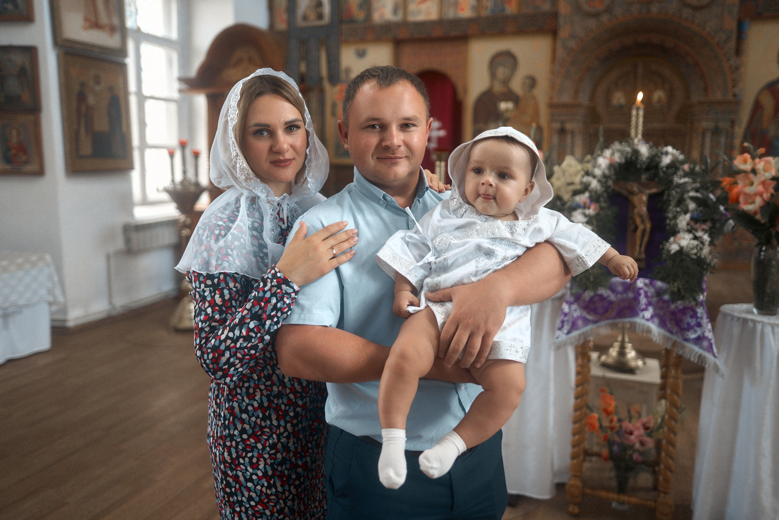 Фотограф на крестины крещение ребенка в Торжке. Павленко Дмитрий фотограф и видеограф в Торжке