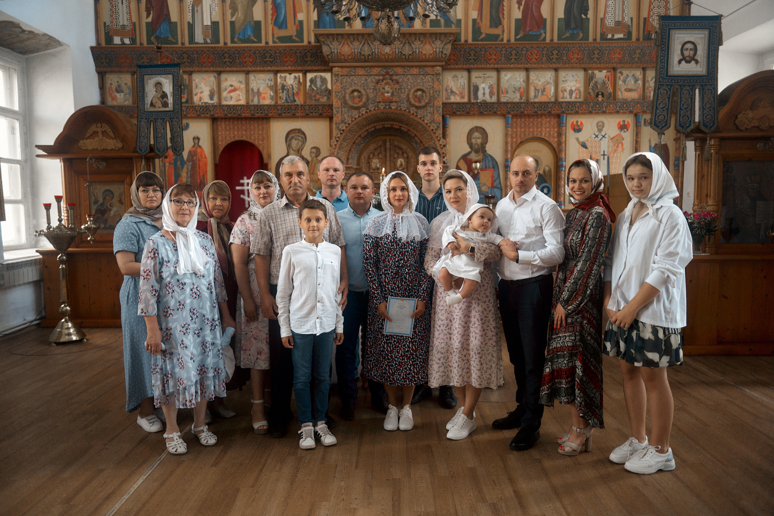 Фотограф на крестины крещение ребенка в Торжке. Павленко Дмитрий фотограф и видеограф в Торжке