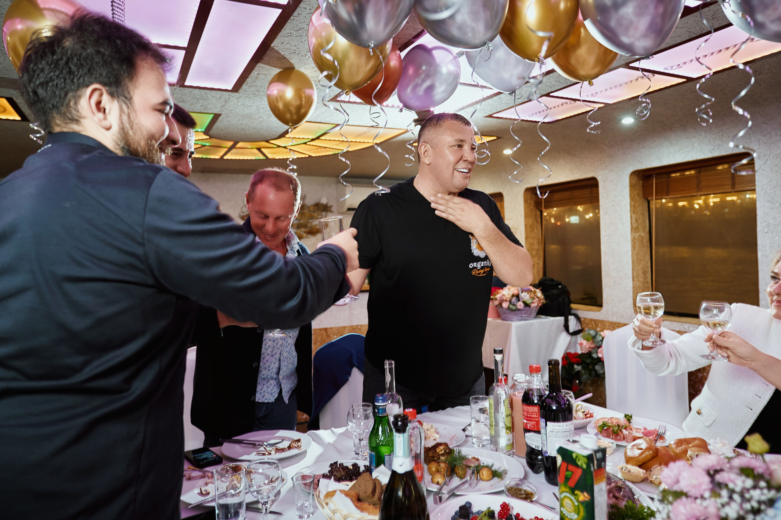 Фотограф на день рождение на теплоходе