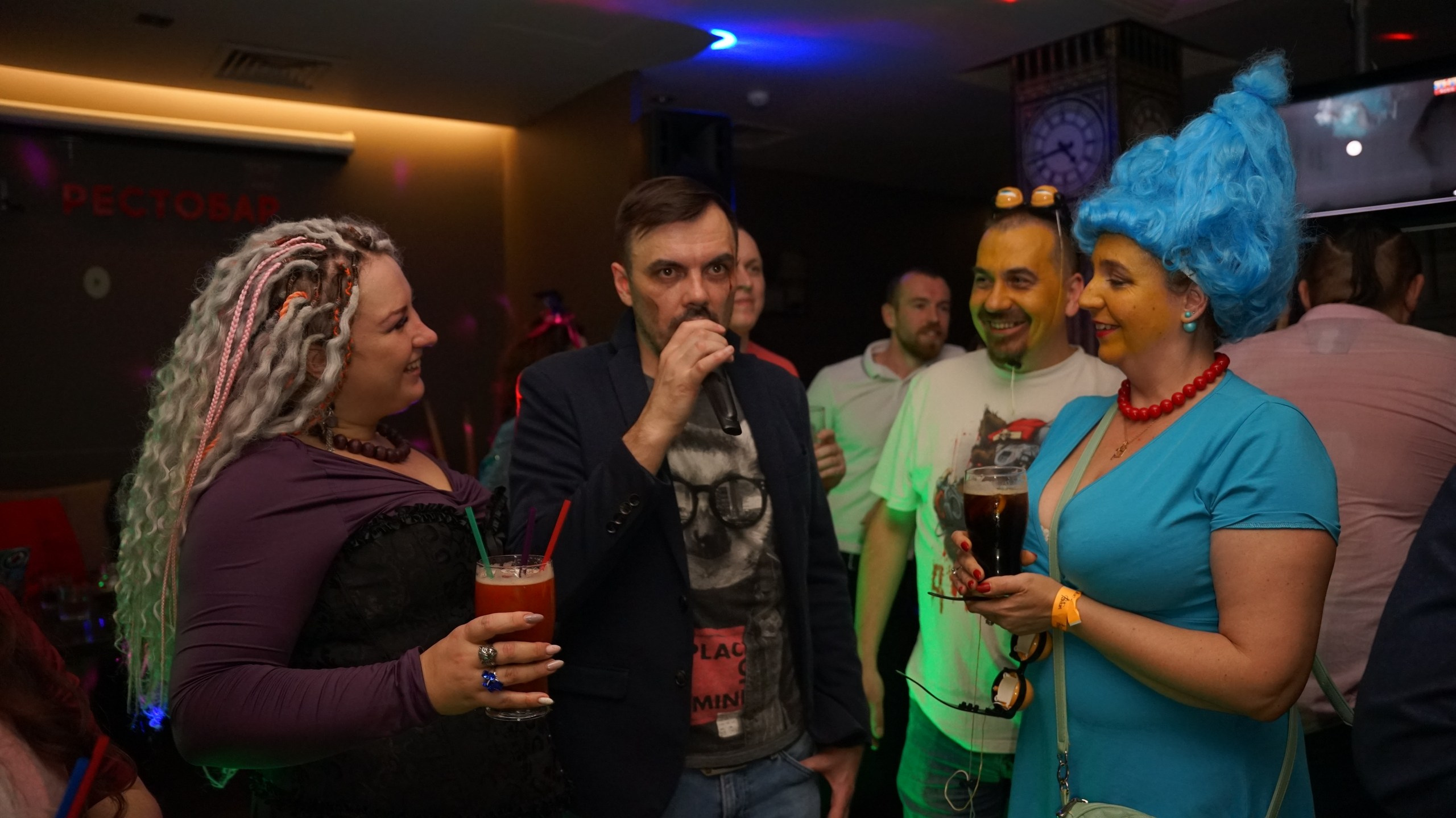 Возвращение зловещих попотрясов. Клубная вечеринка | 28.10.22. Галерея Фантим