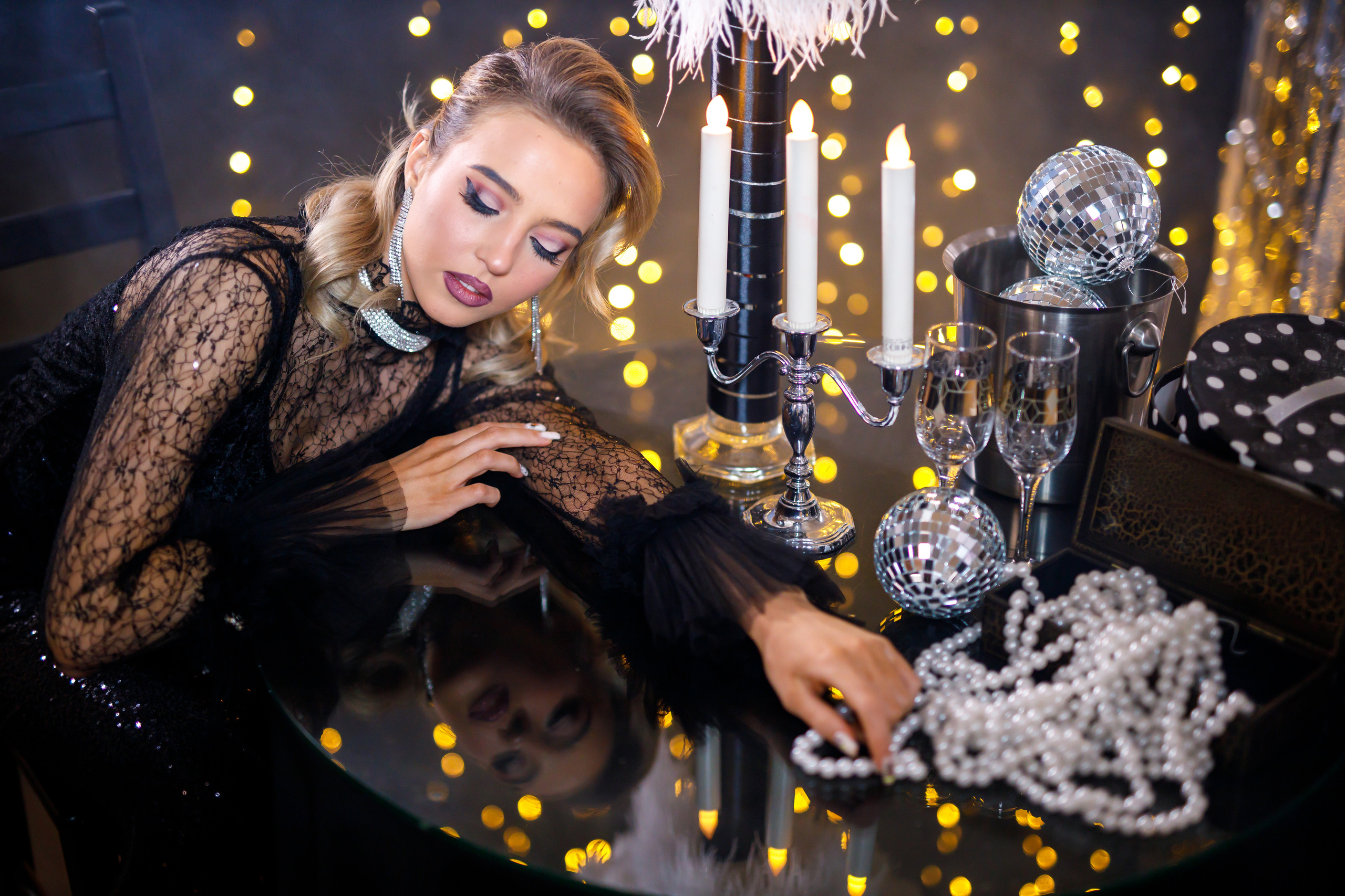 Фотосессия в стиле Гетсби. Профессиональная фото и видеосъемка. Москва