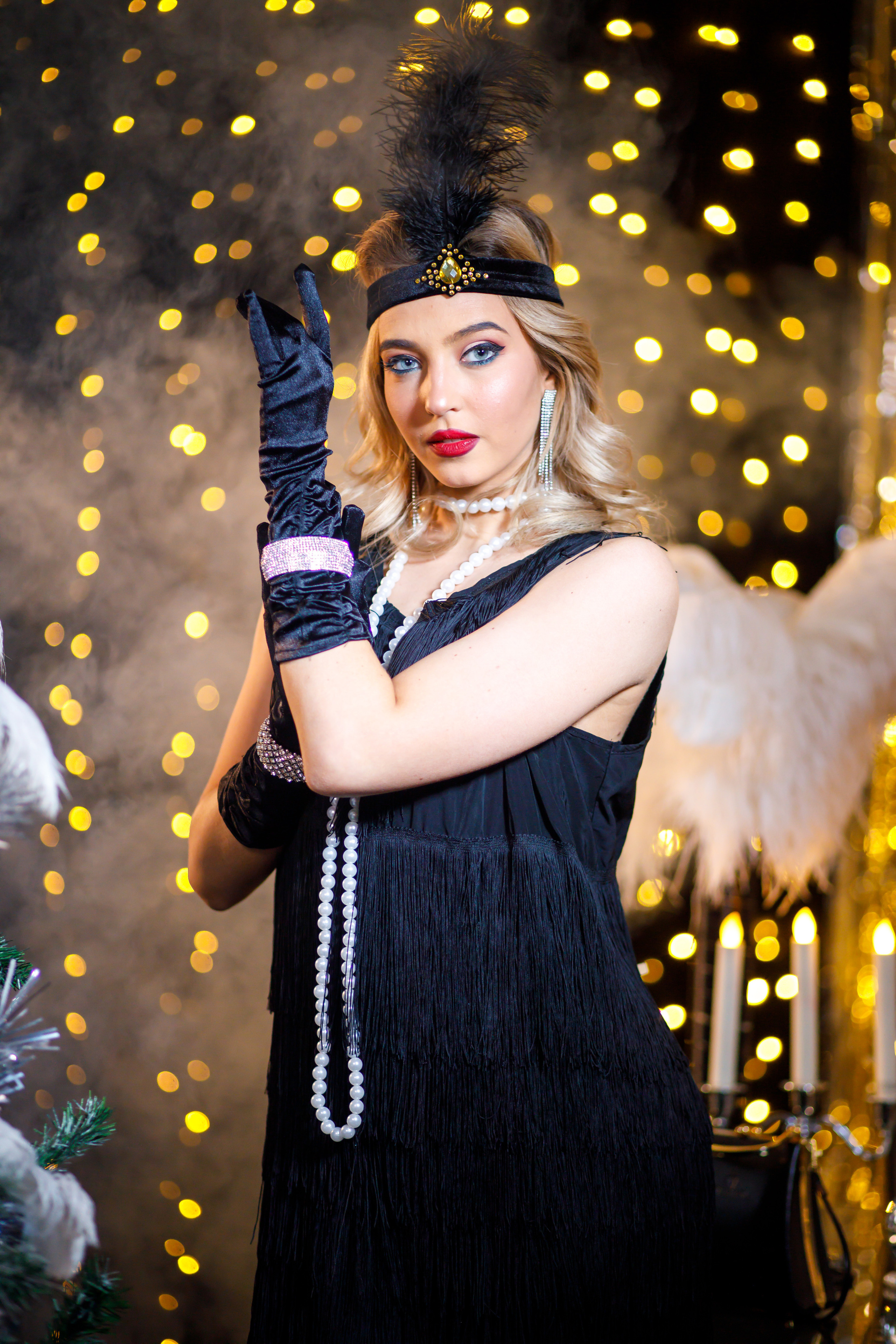 Фотосессия в стиле Гетсби. Профессиональная фото и видеосъемка. Москва