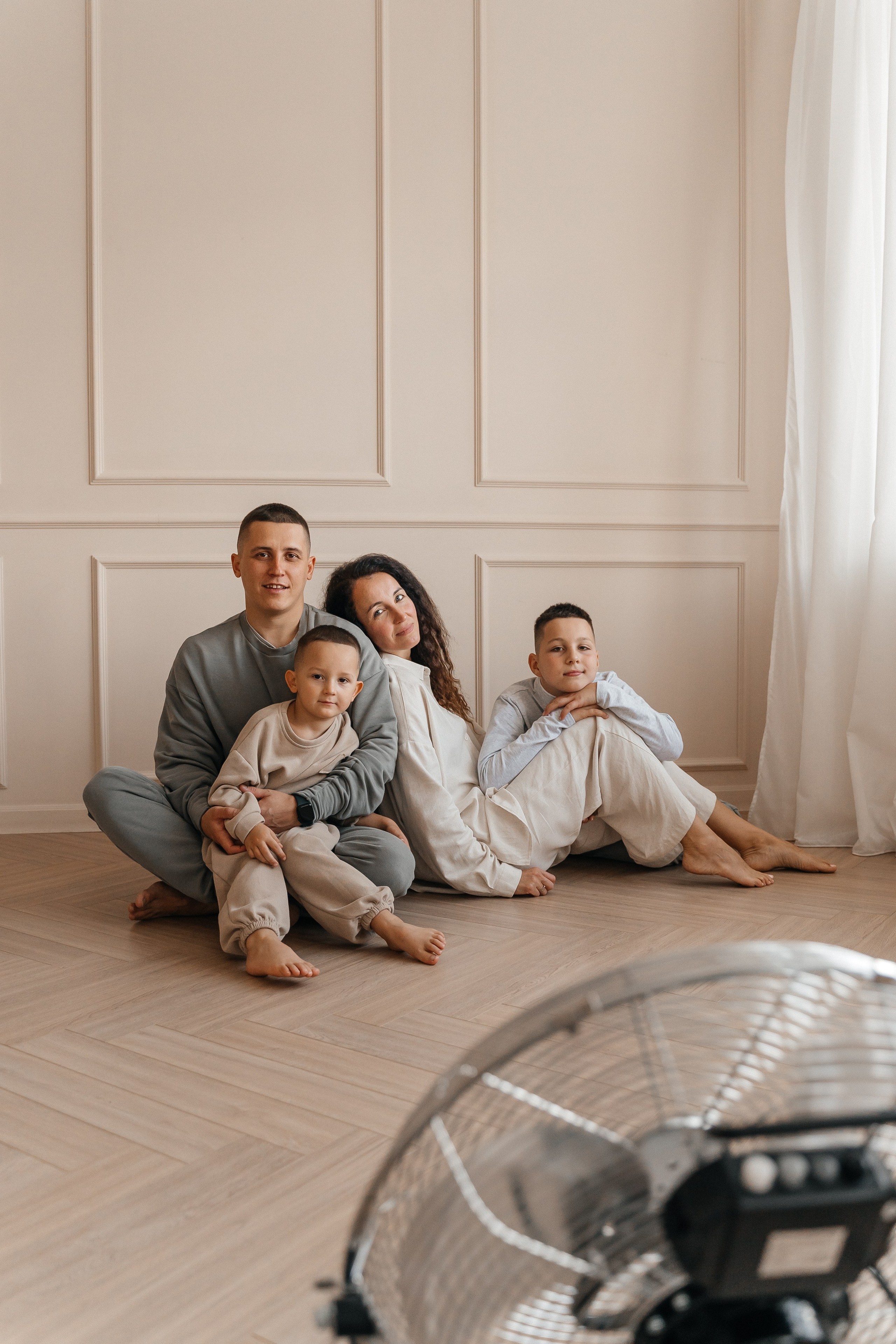 Илья, Вера, Сёма и Дима. Волик Мария