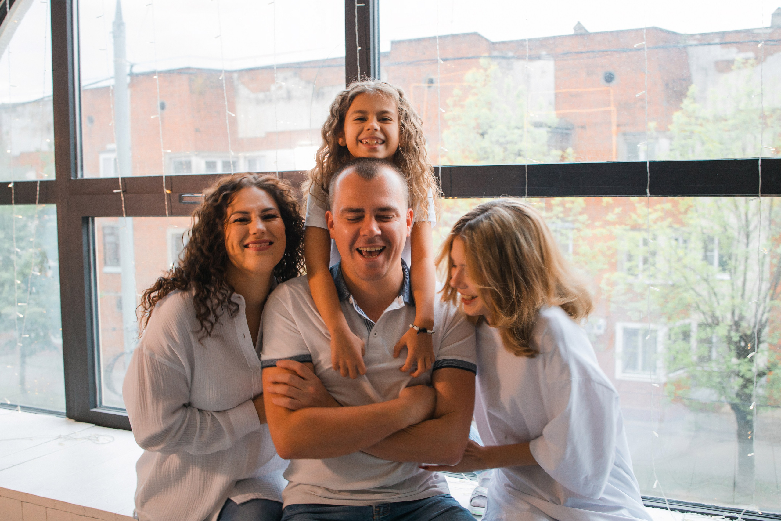 Большая семейная фотосъемка. Выпускные альбомы в Серпухове