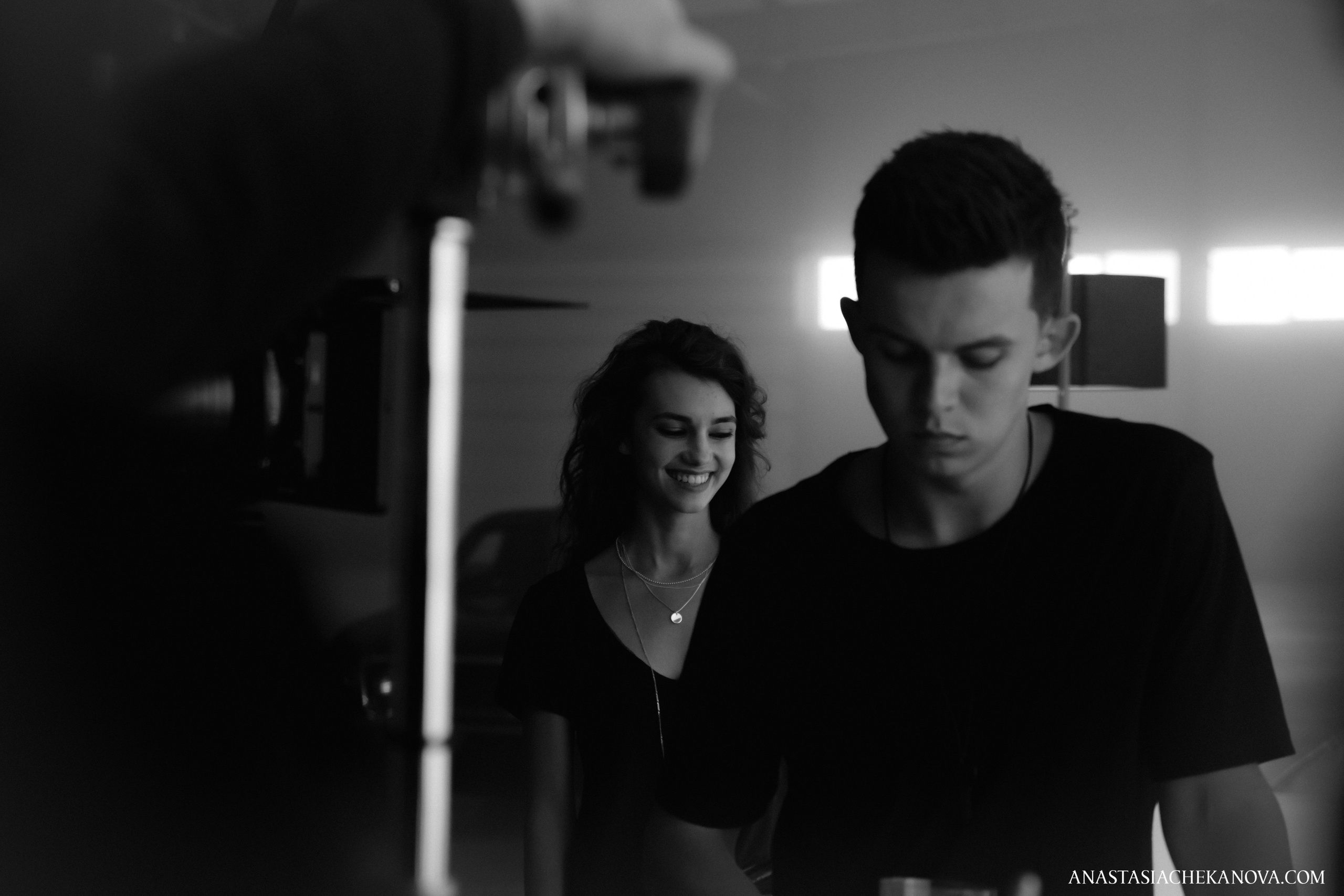 Backstage съемки клипа группы DVOE. Концертный и бурлеск фотограф Москва