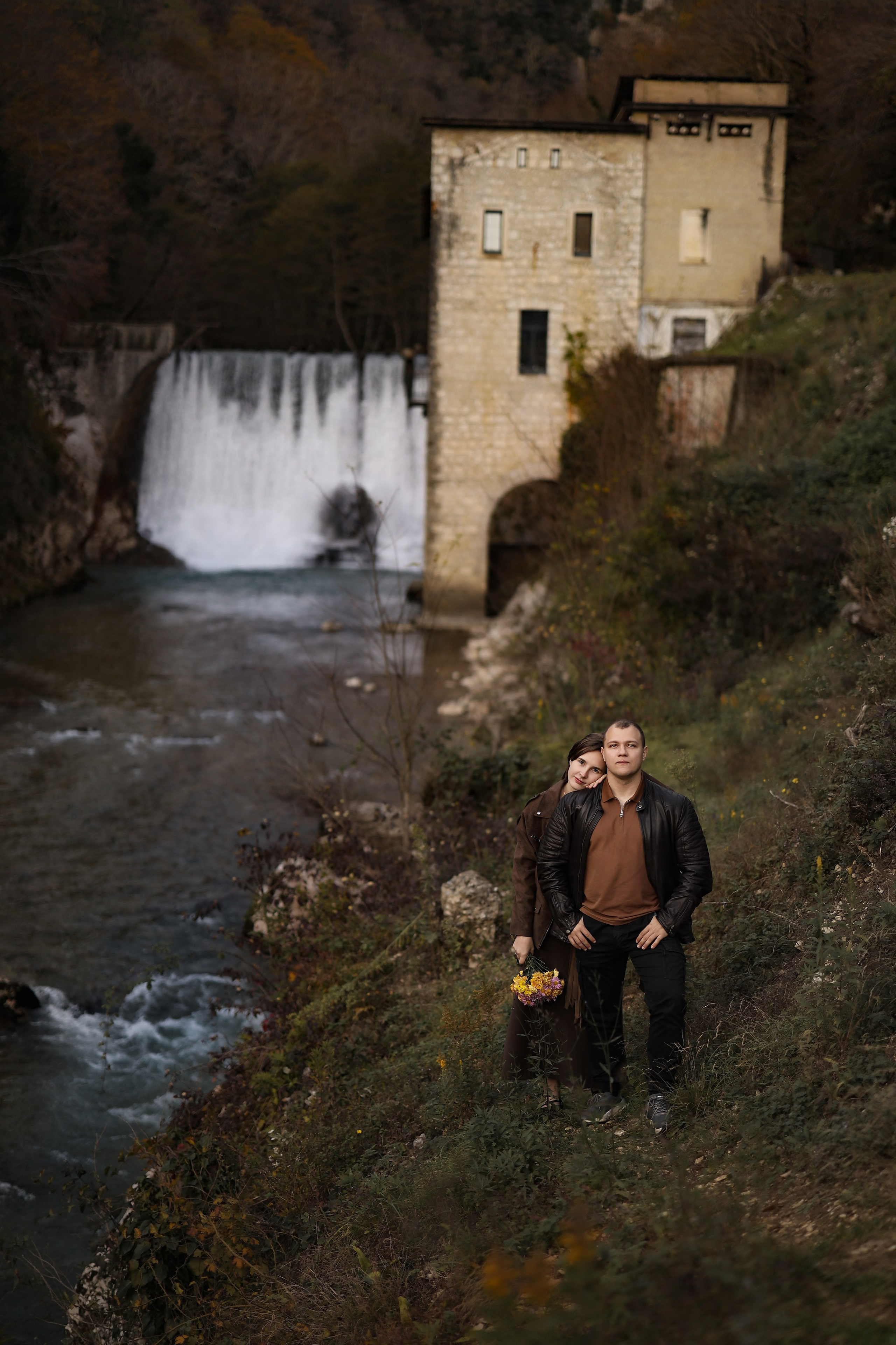 Love story у Беслетской ГЭС. Свадебный и семейный фотограф в Абхазии Жанна Соснина