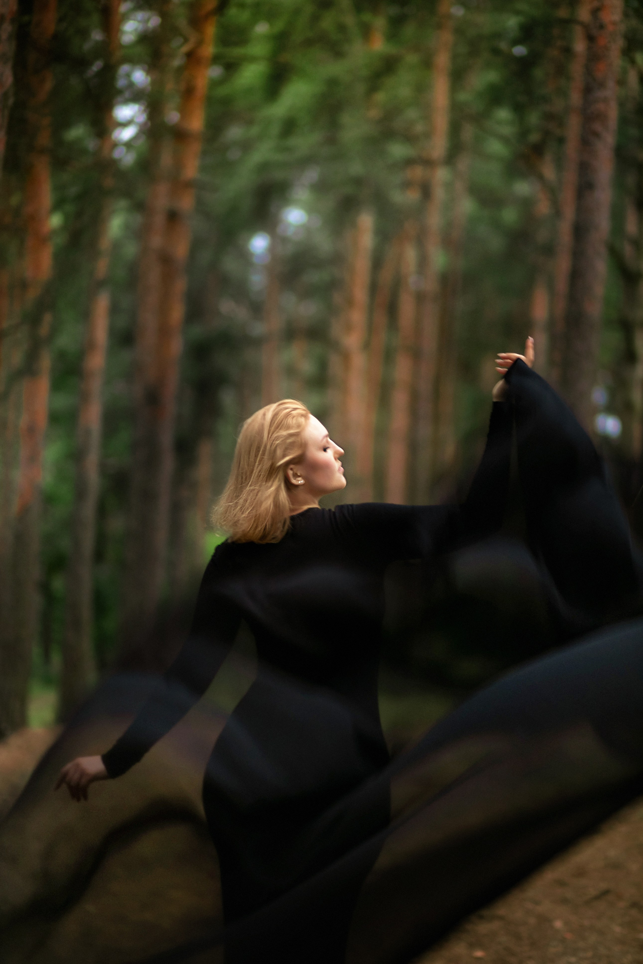 Лес фэшн Даша. Фотограф женский и мужской портрет Санкт-Петербург