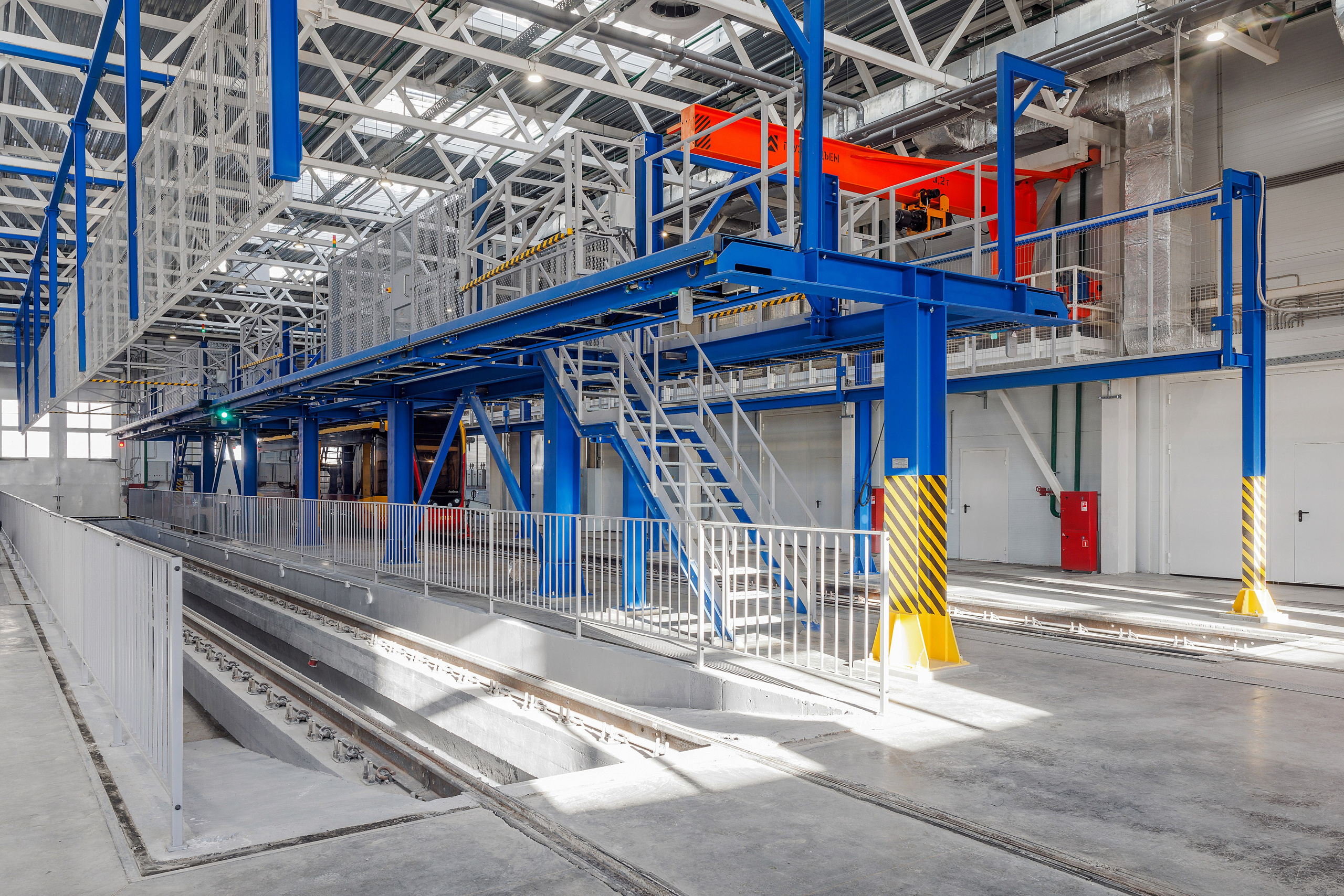 Трамвайное депо. Фотограф Виталий Хайлов, Екатеринбург