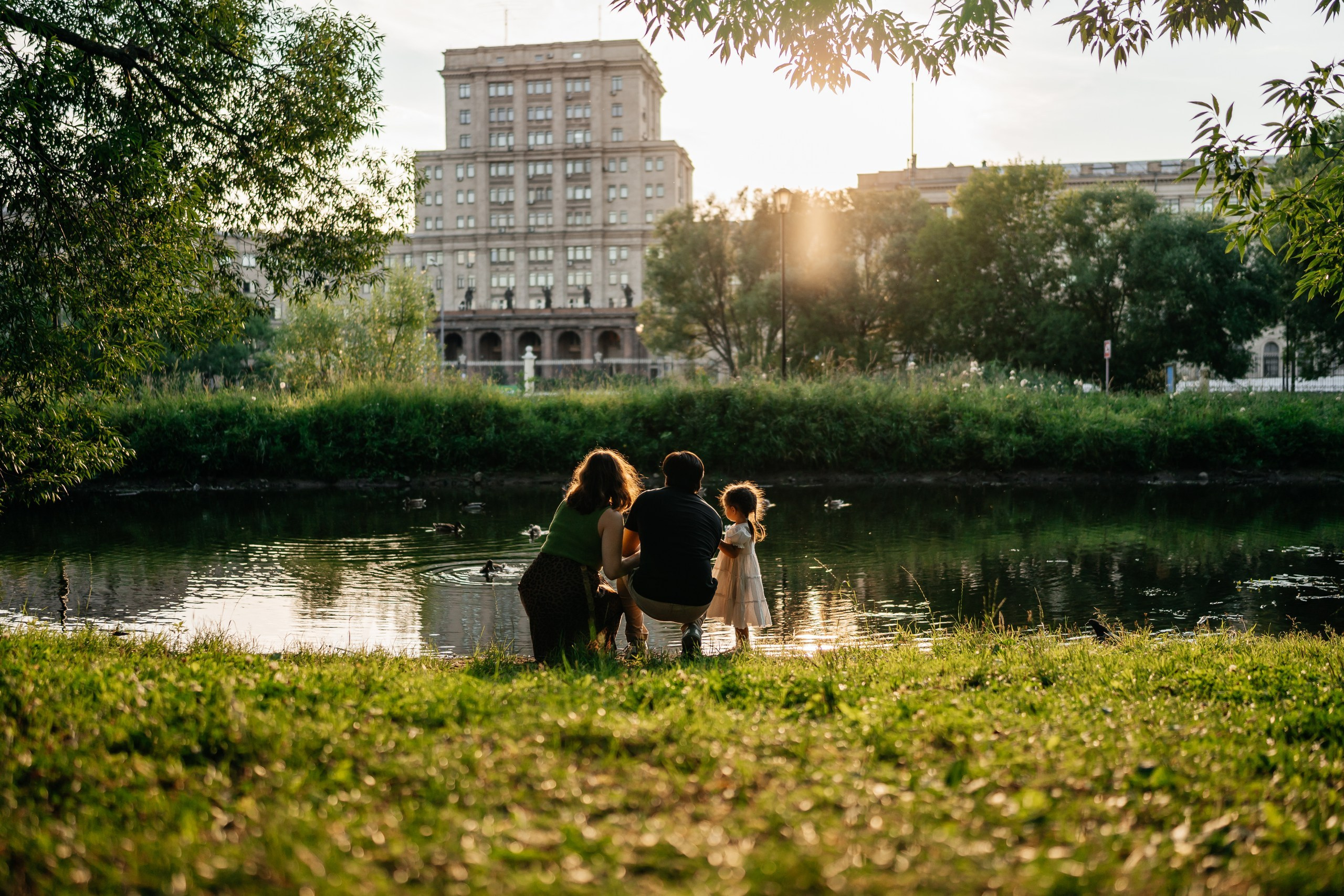 Фотосессия семьи в парке. Семейный фотограф в Москве Ирина Жур