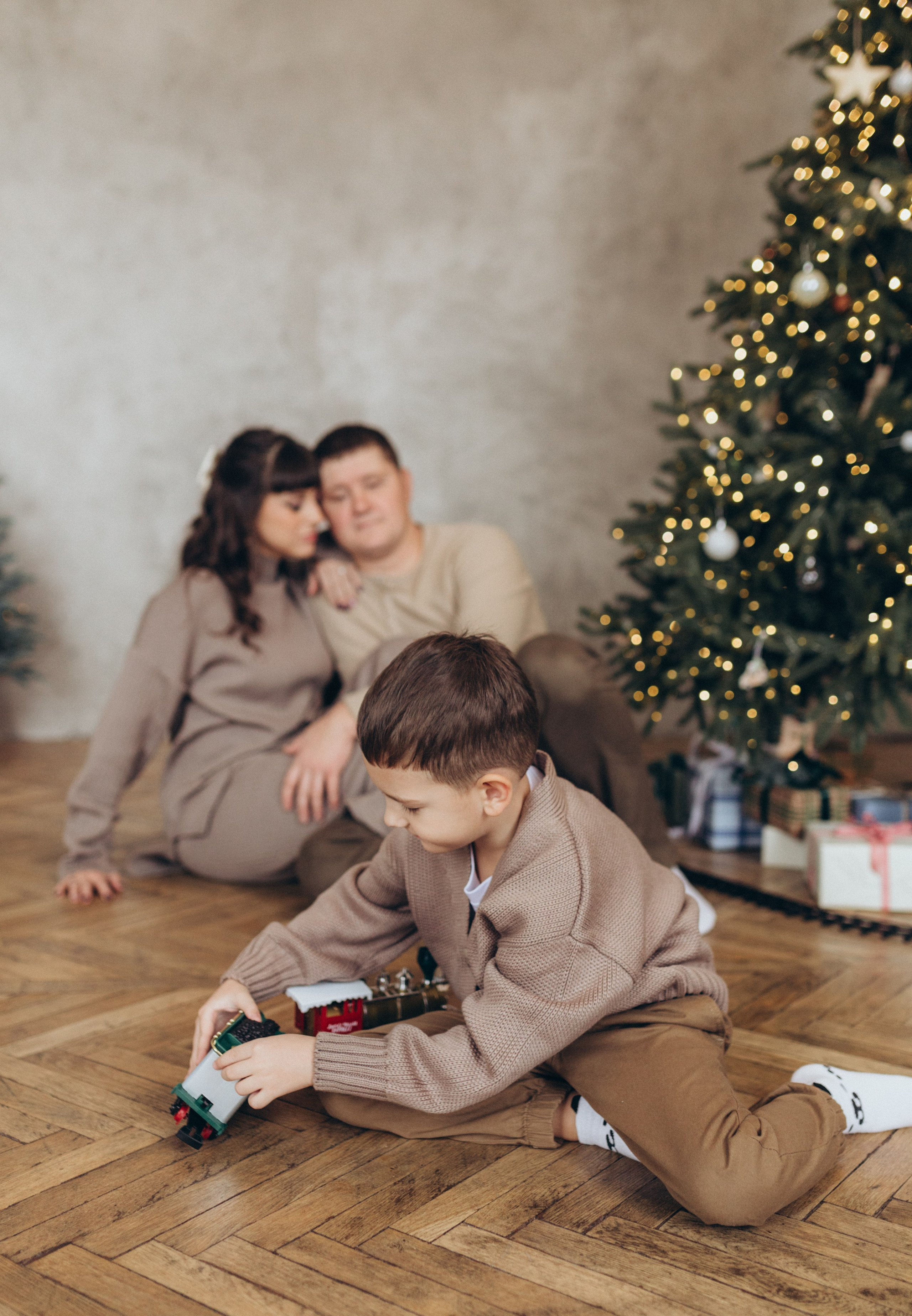 Юля, Вова и Тимочка. Фотограф Кемерово Анастасия Ларионова