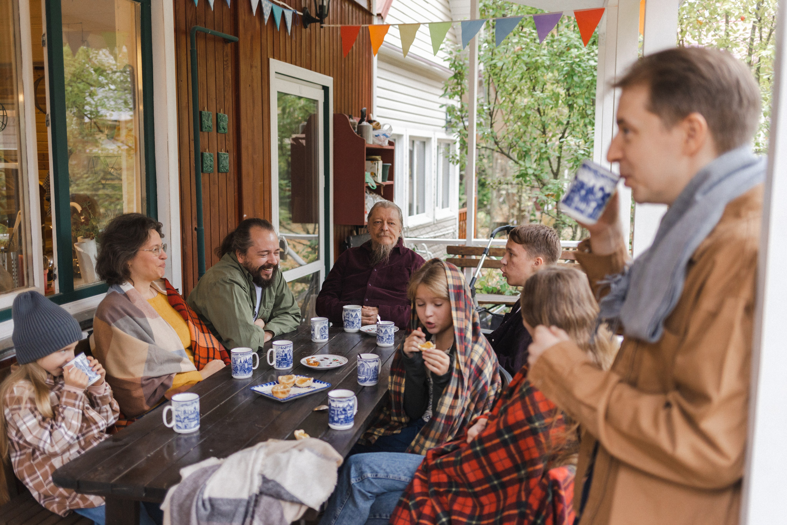 Five o'clock (история большой семьи). Семейный фотограф в Москве