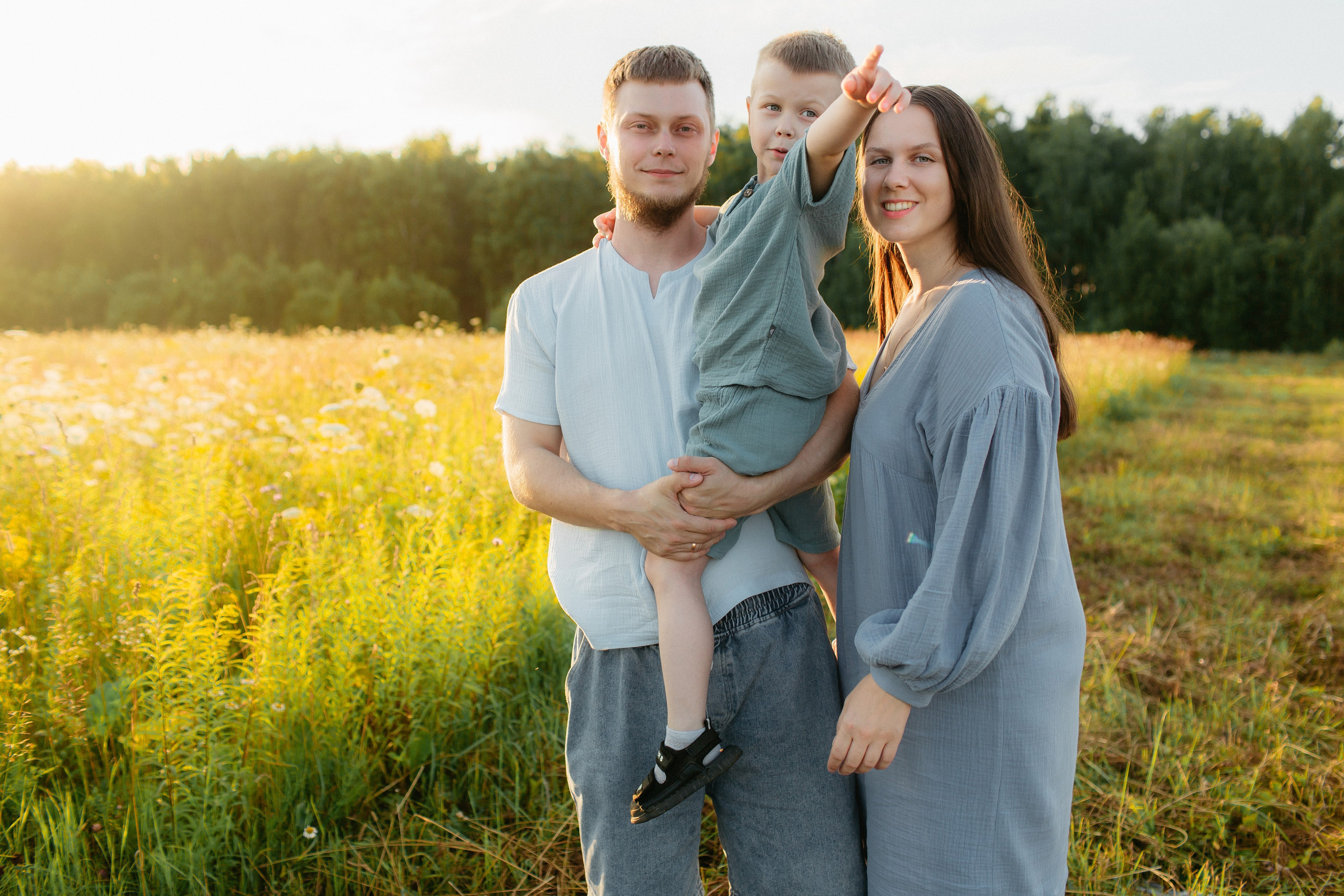 Никита, Настя, Добрыня и Злата. Свадебный и семейный фотограф Иваново Елена Угодина