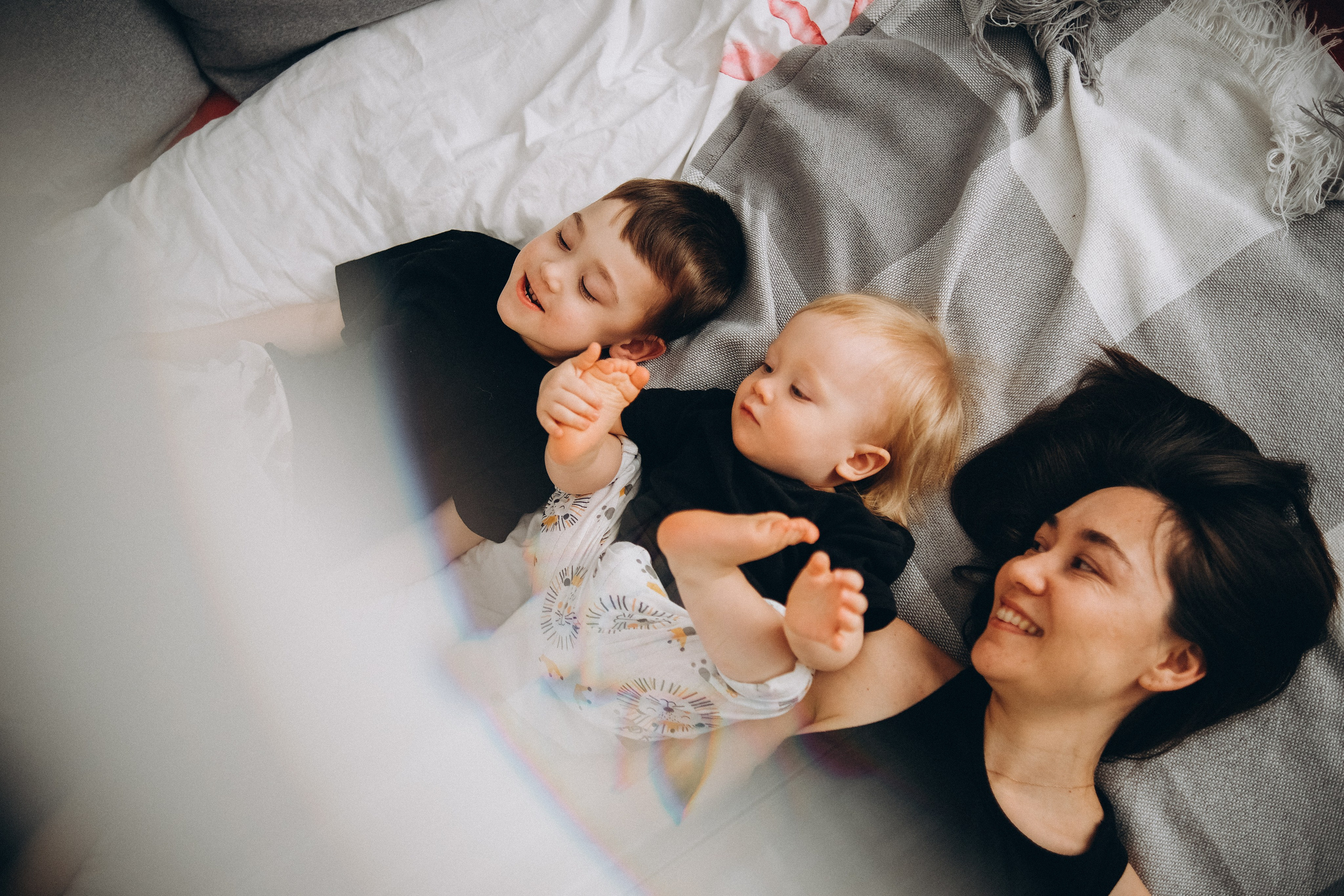 У Ирины дома. Семейный детский ньюборн фотограф в Москве Марта Петрова