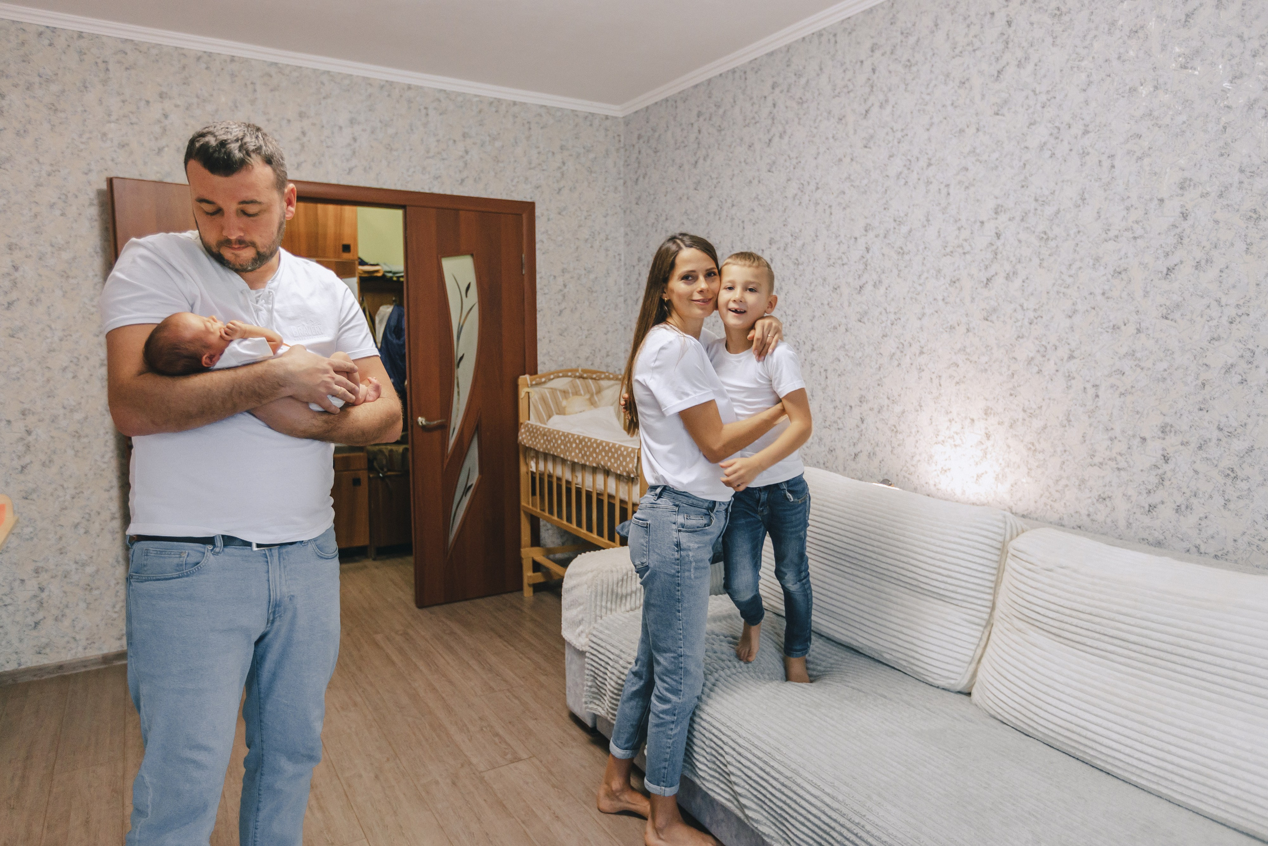 Ира, Леша, Максим и Майя. Фотограф Таганрог Любимая Надя