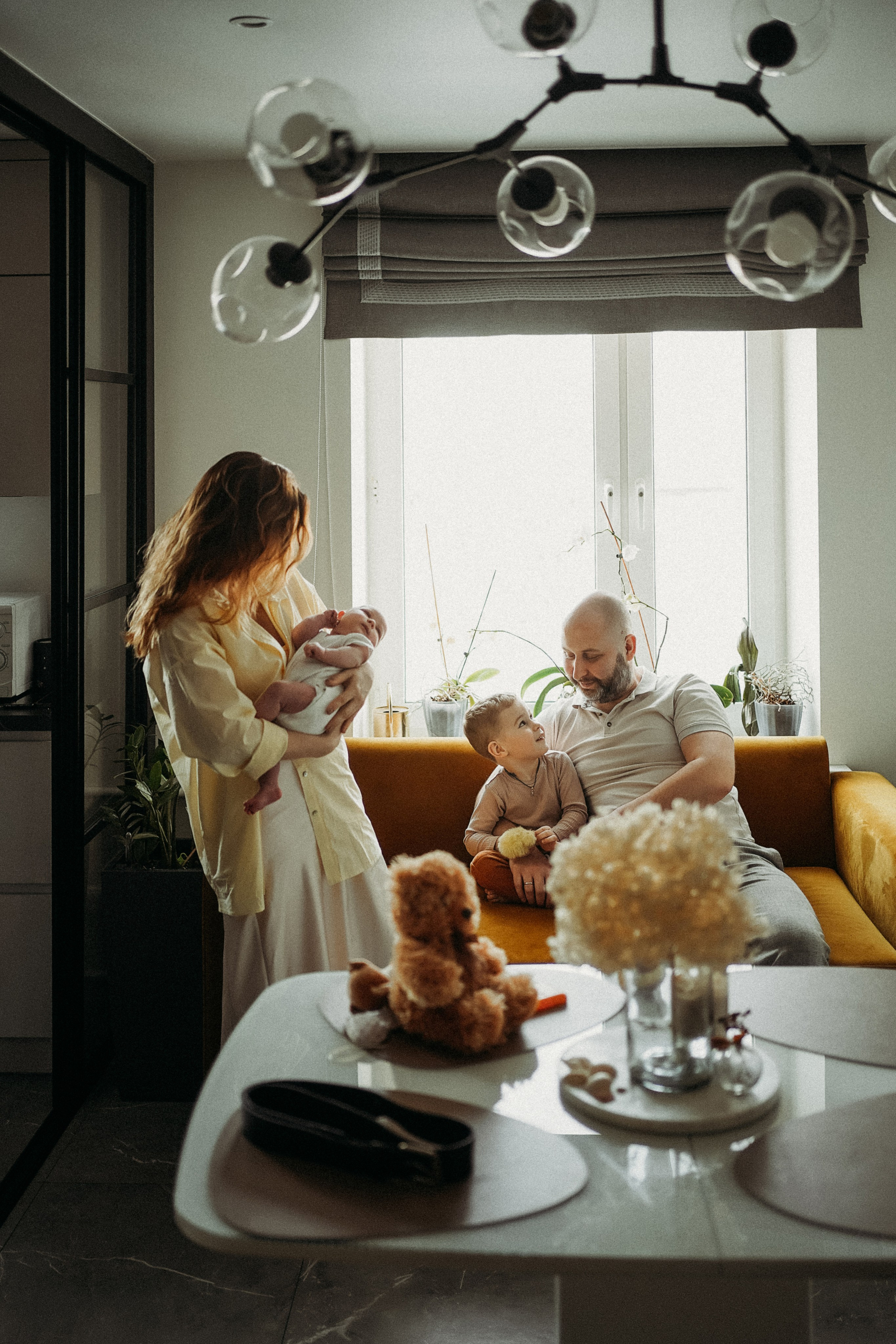 Елена, Андрей и малыши. Фотограф Наталья Колганова