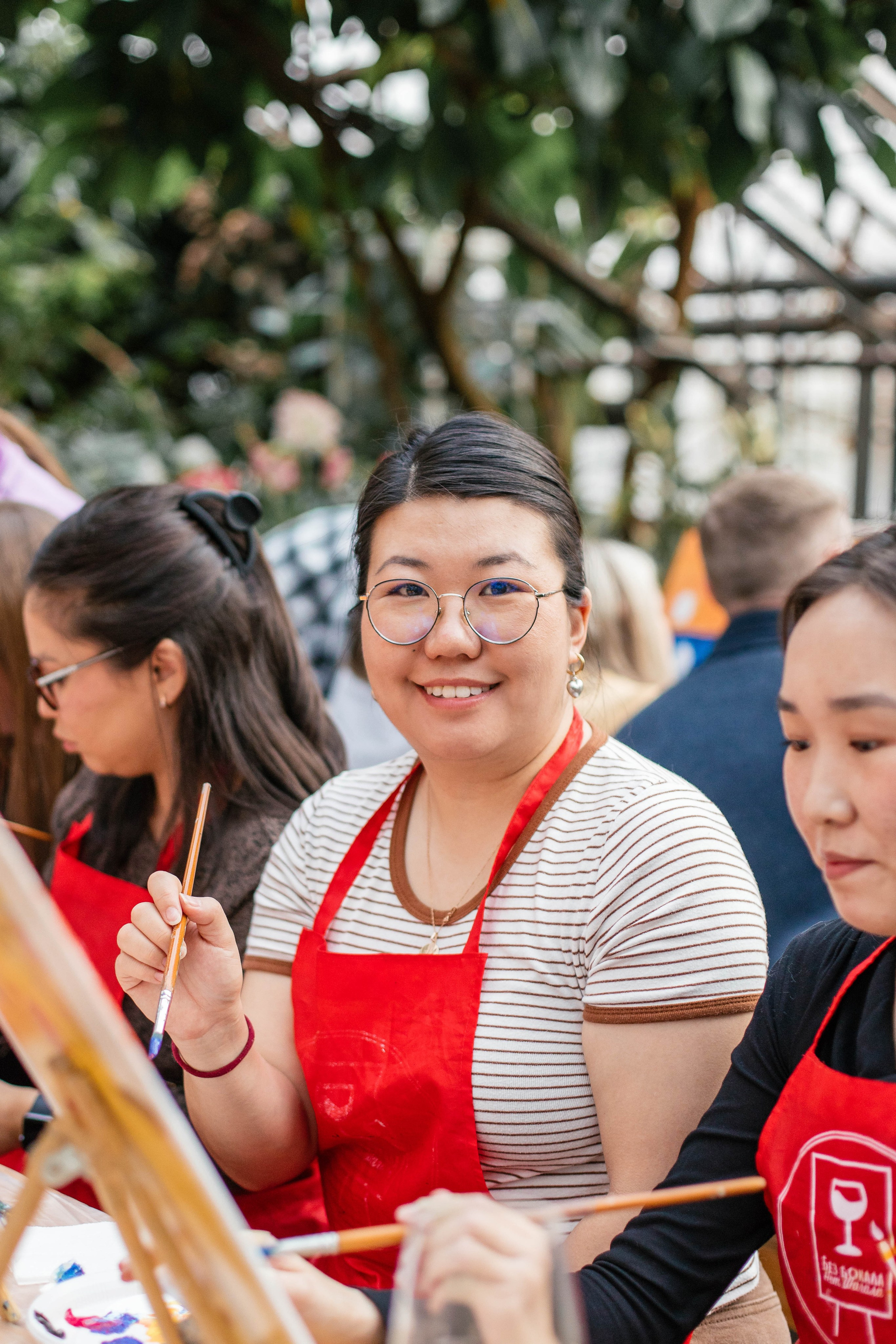 Без бокала нет Шагала. Искусство и вино в Ботаническом саду. Фотограф Анна Чернигова