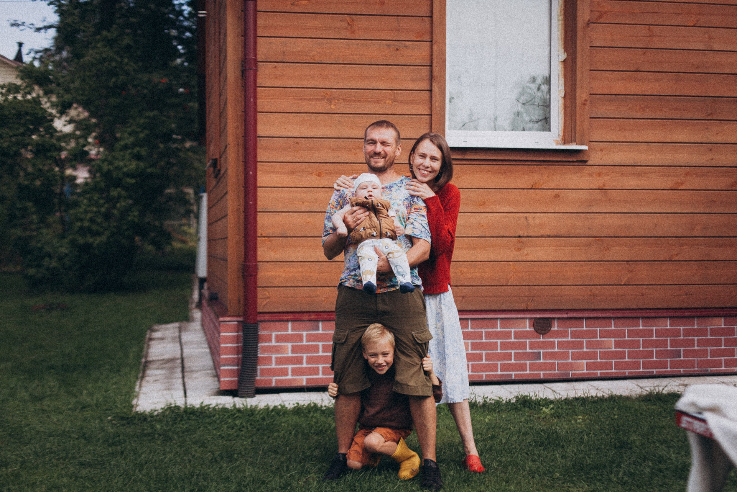 Ваня и Катя на даче. Фотограф в Петербурге Татьяна Гуляева