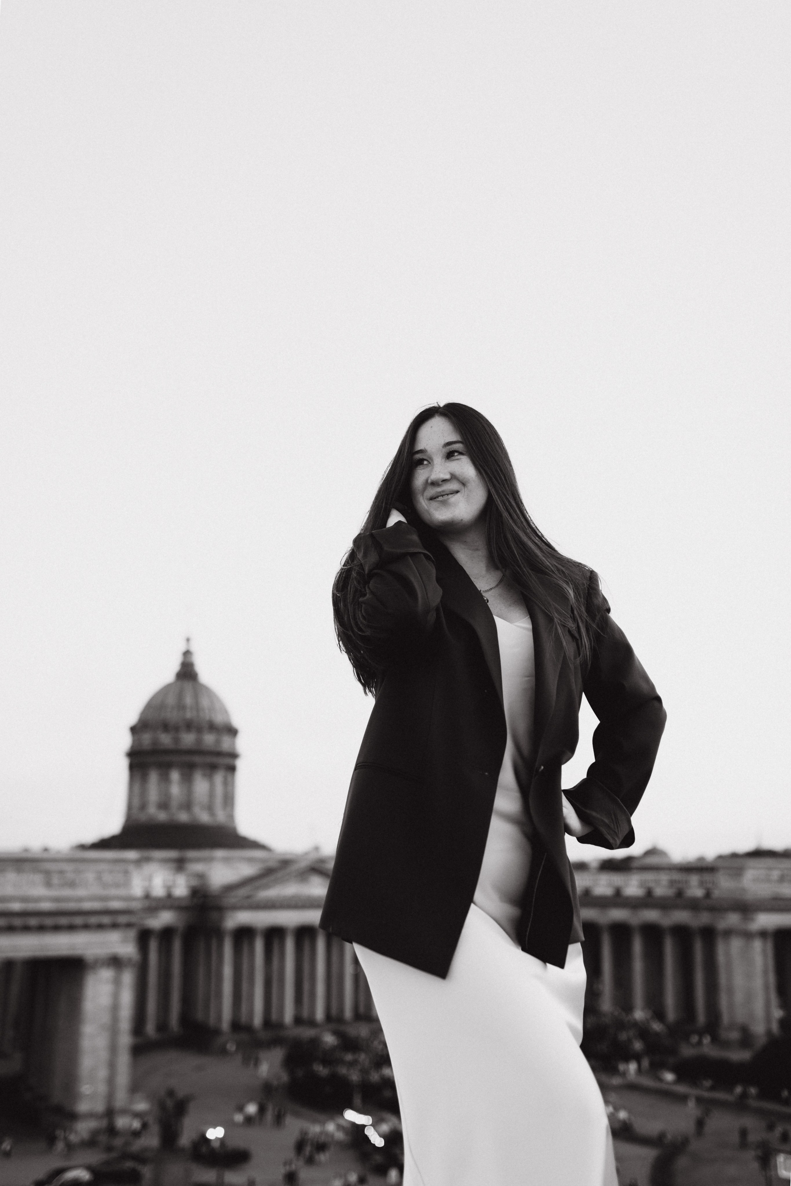 LoveStory на крышах Питера. Фотограф Санкт-Петербург Князева Елизавета