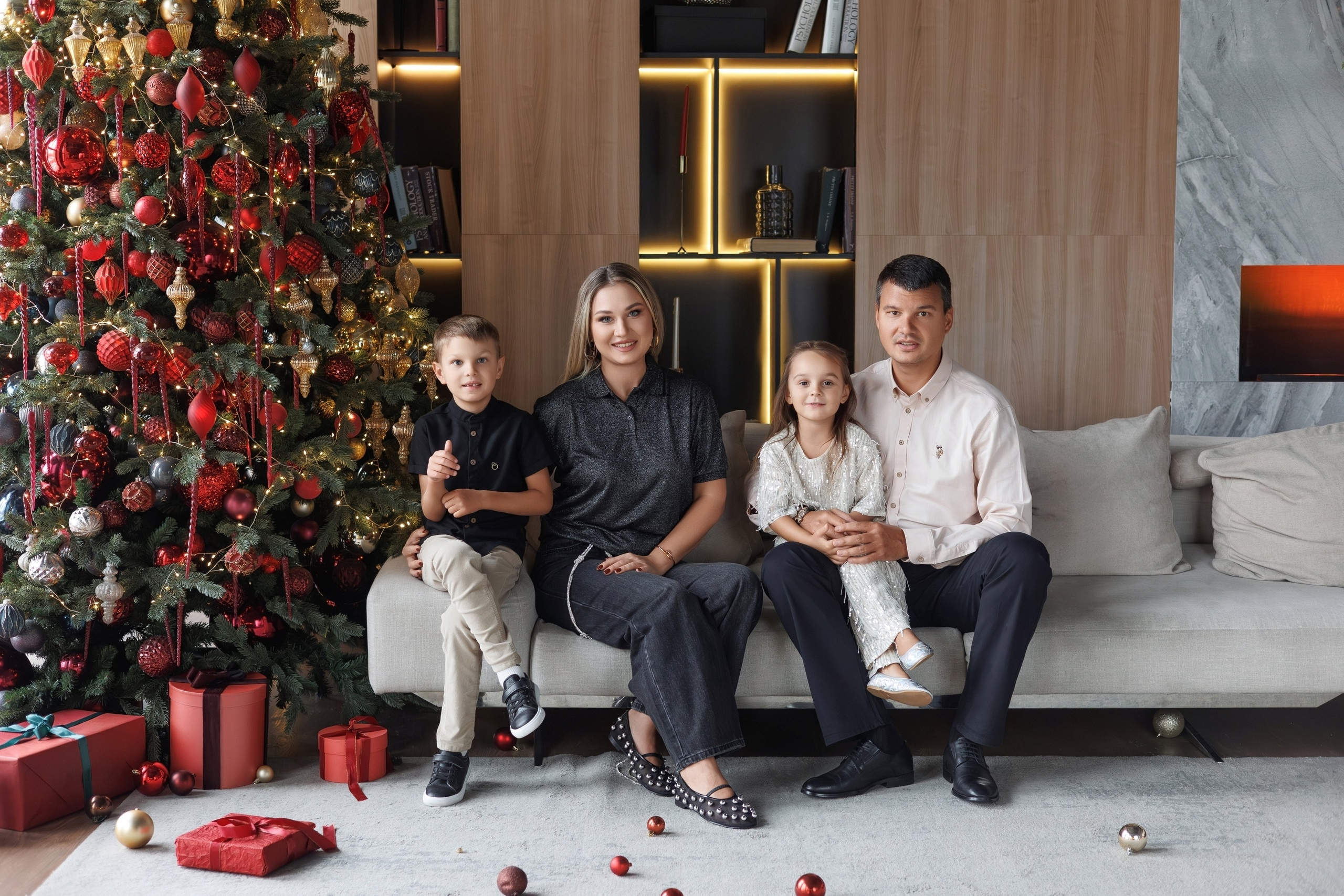 Новогодние фотосессии. Фотосессии в фотостудии Мимика Москва