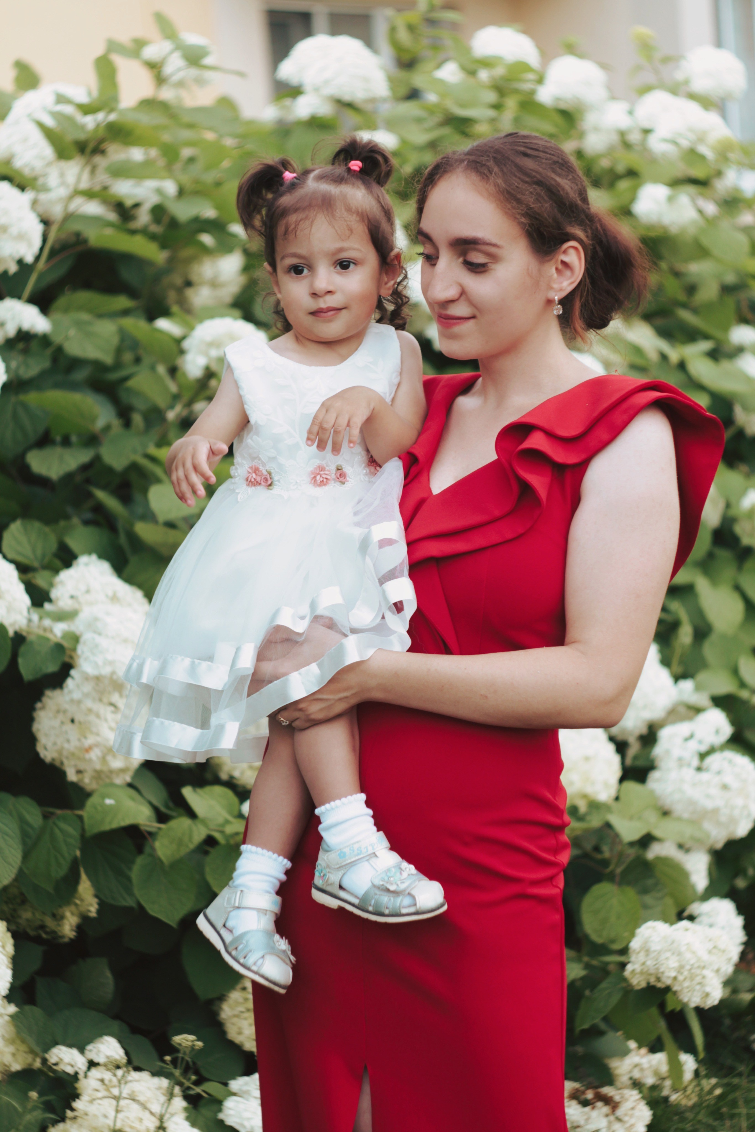 Катя и ее дочь. Photography Eva