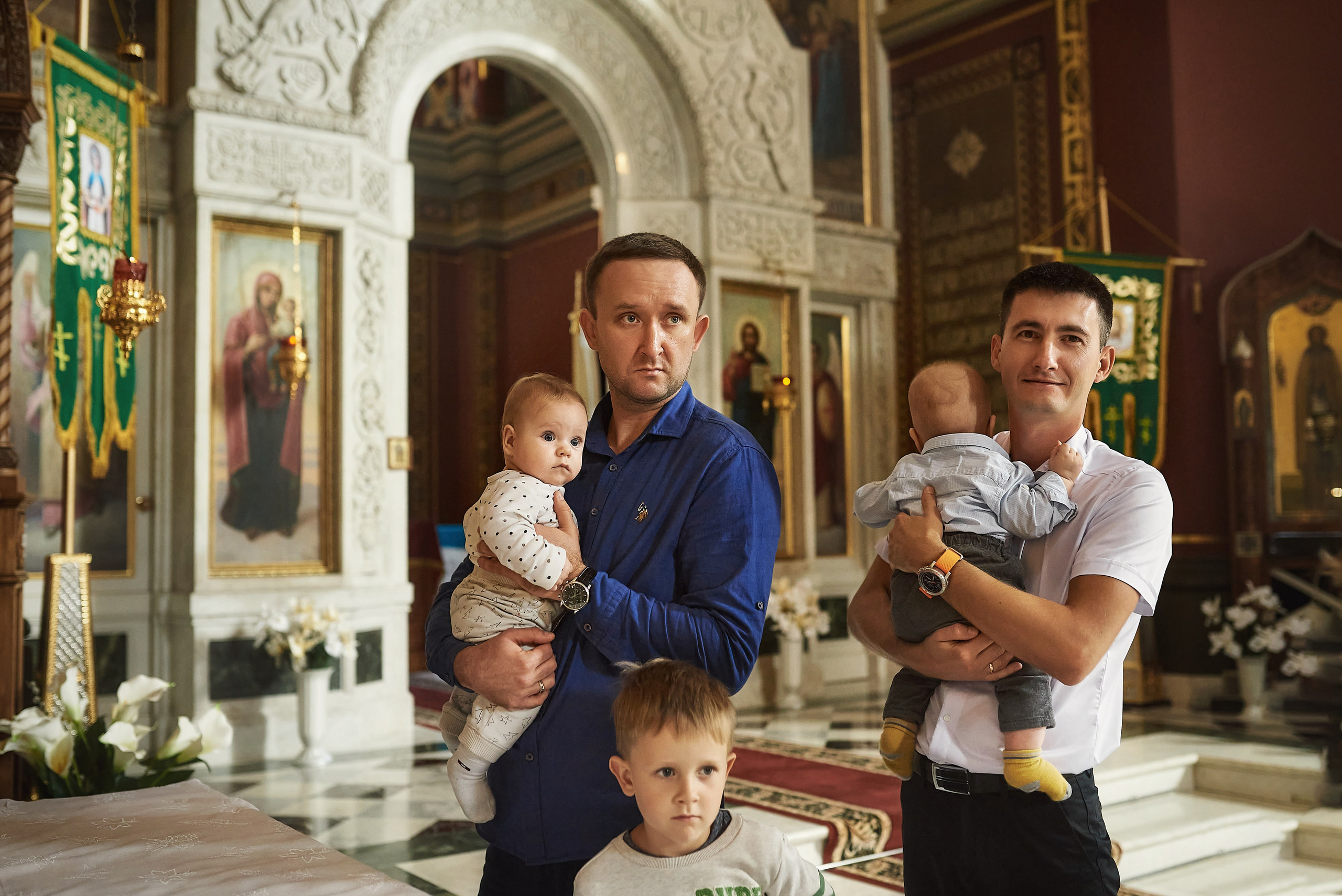 Двойное крещение в Новочеркасском соборе. Семейный фотограф в Ростове-на-Дону Татьяна Литвинова