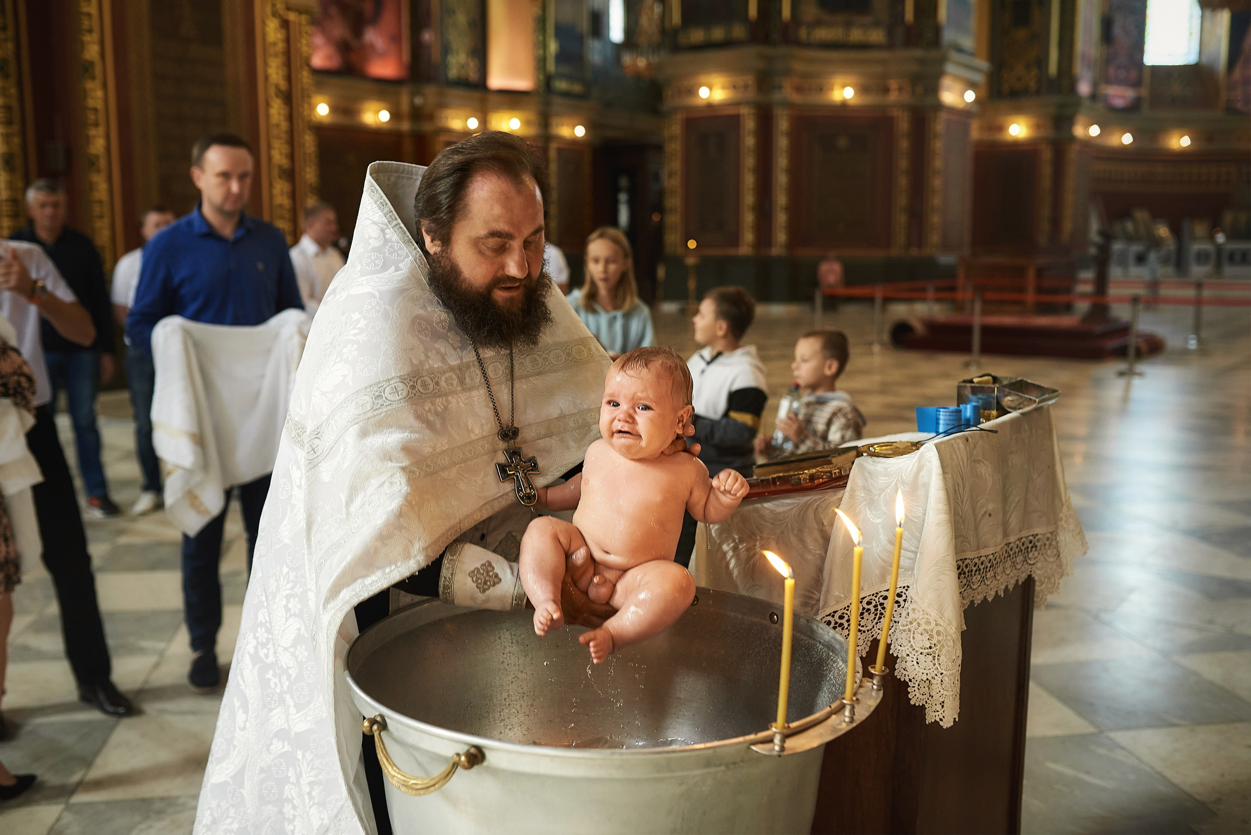 Двойное крещение в Новочеркасском соборе. Семейный фотограф в Ростове-на-Дону Татьяна Литвинова