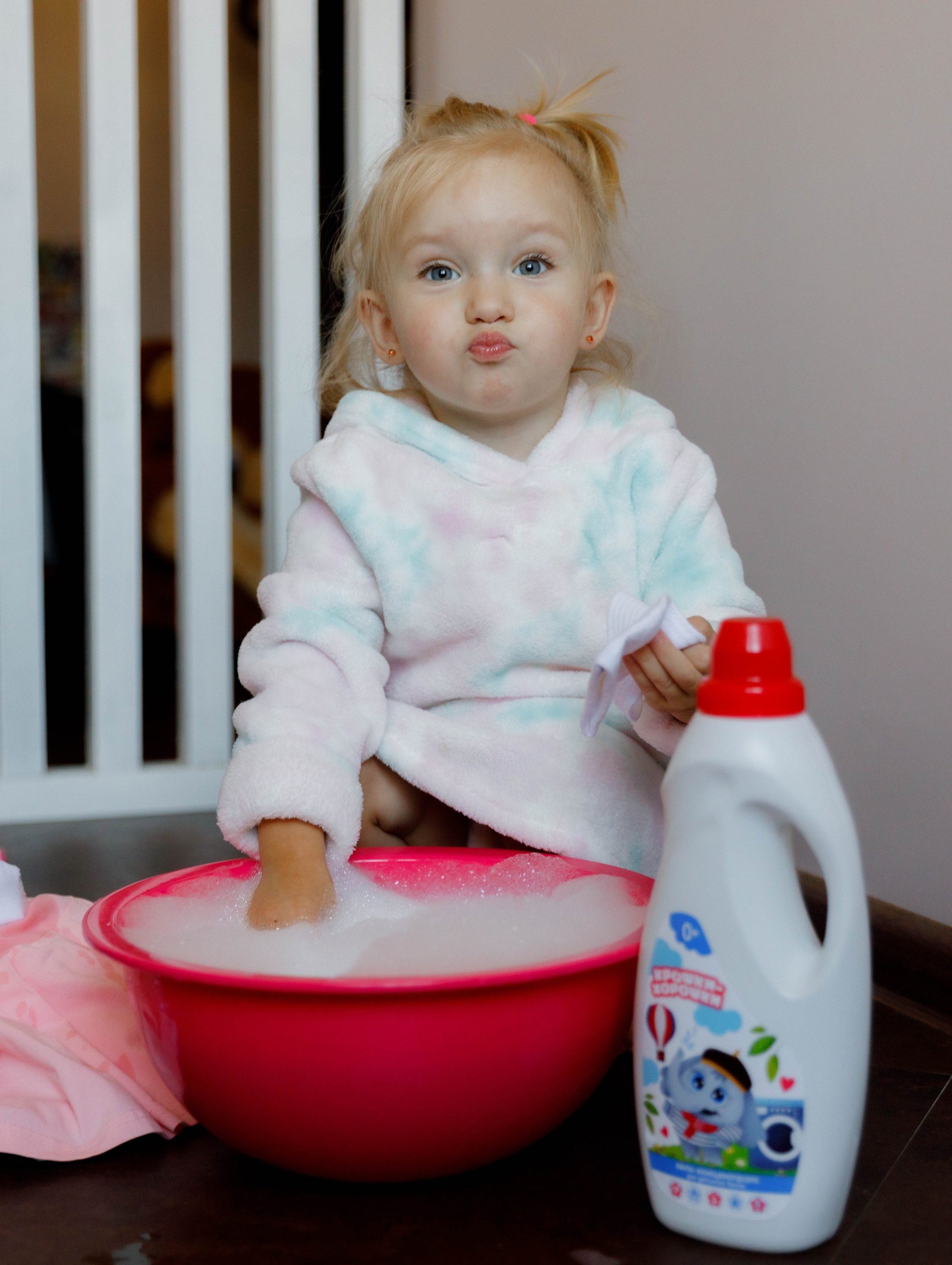 Гель д/стирки детского белья. Репортажный фотограф в Новосибирске Алена Помазунова