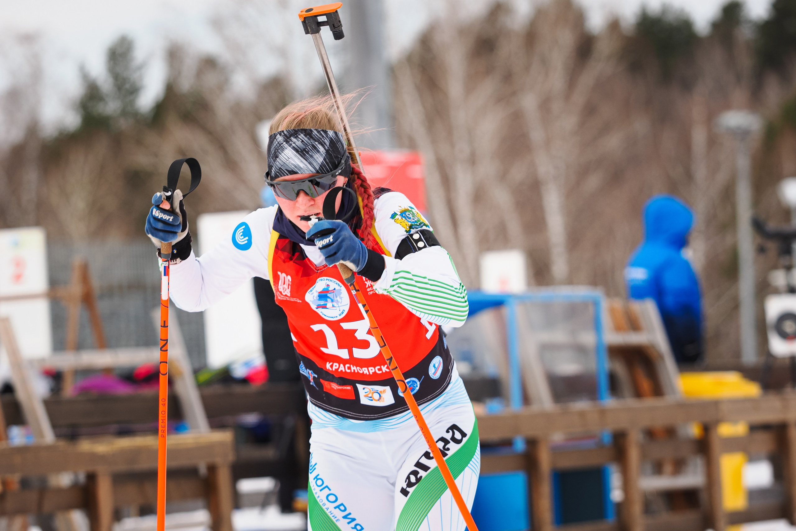 Биатлон / Первенство России. Репортажный фотограф Алексей Козьмин