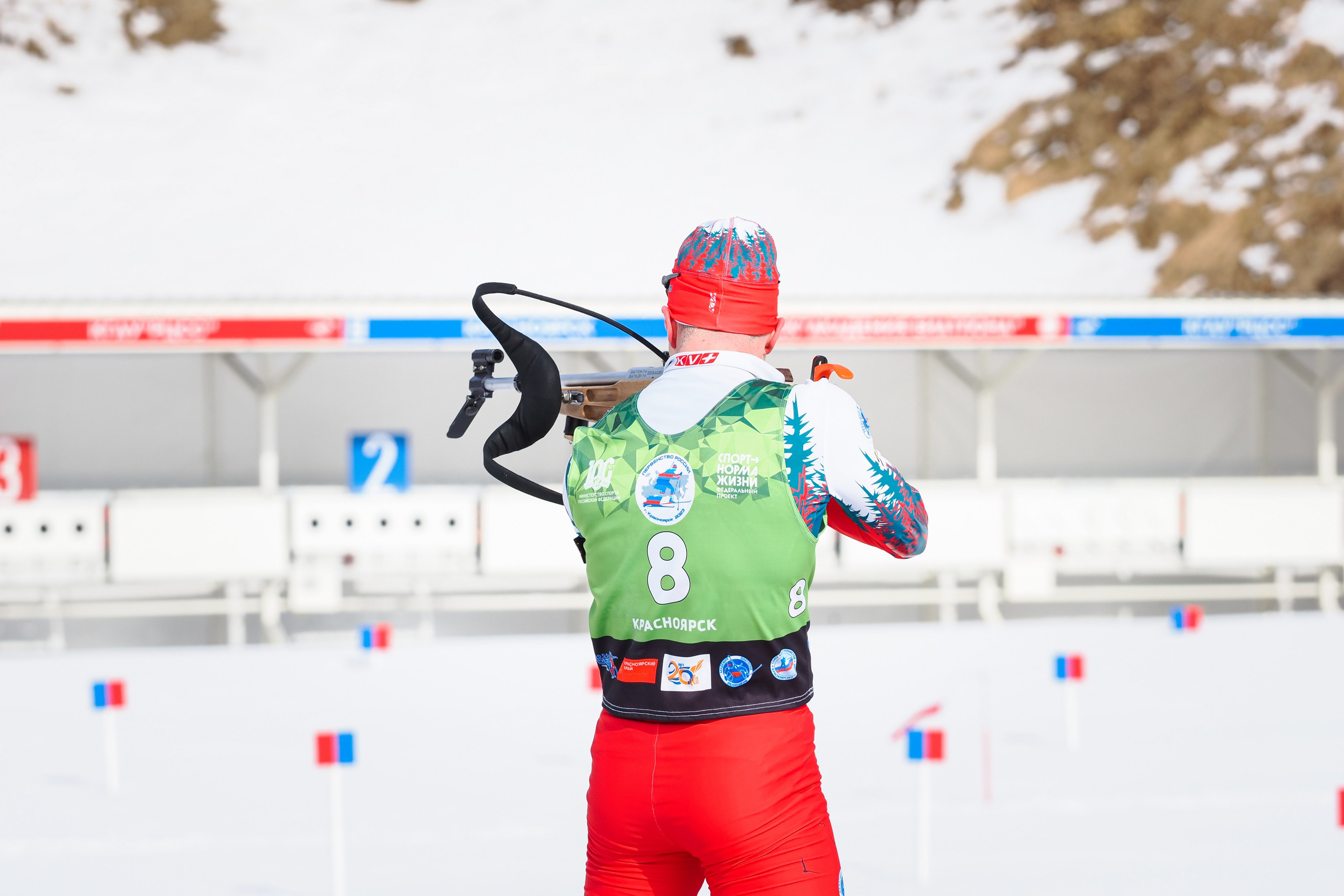 Биатлон / Первенство России. Репортажный фотограф Алексей Козьмин