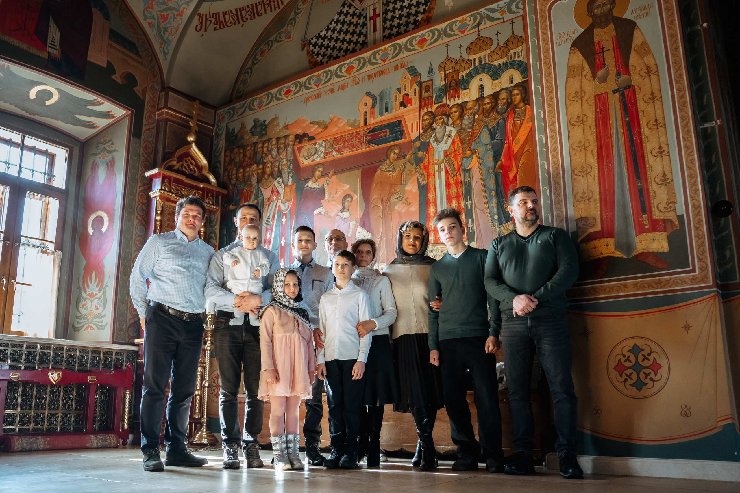 Крещение Мирона. Фотограф Казакова Анастасия