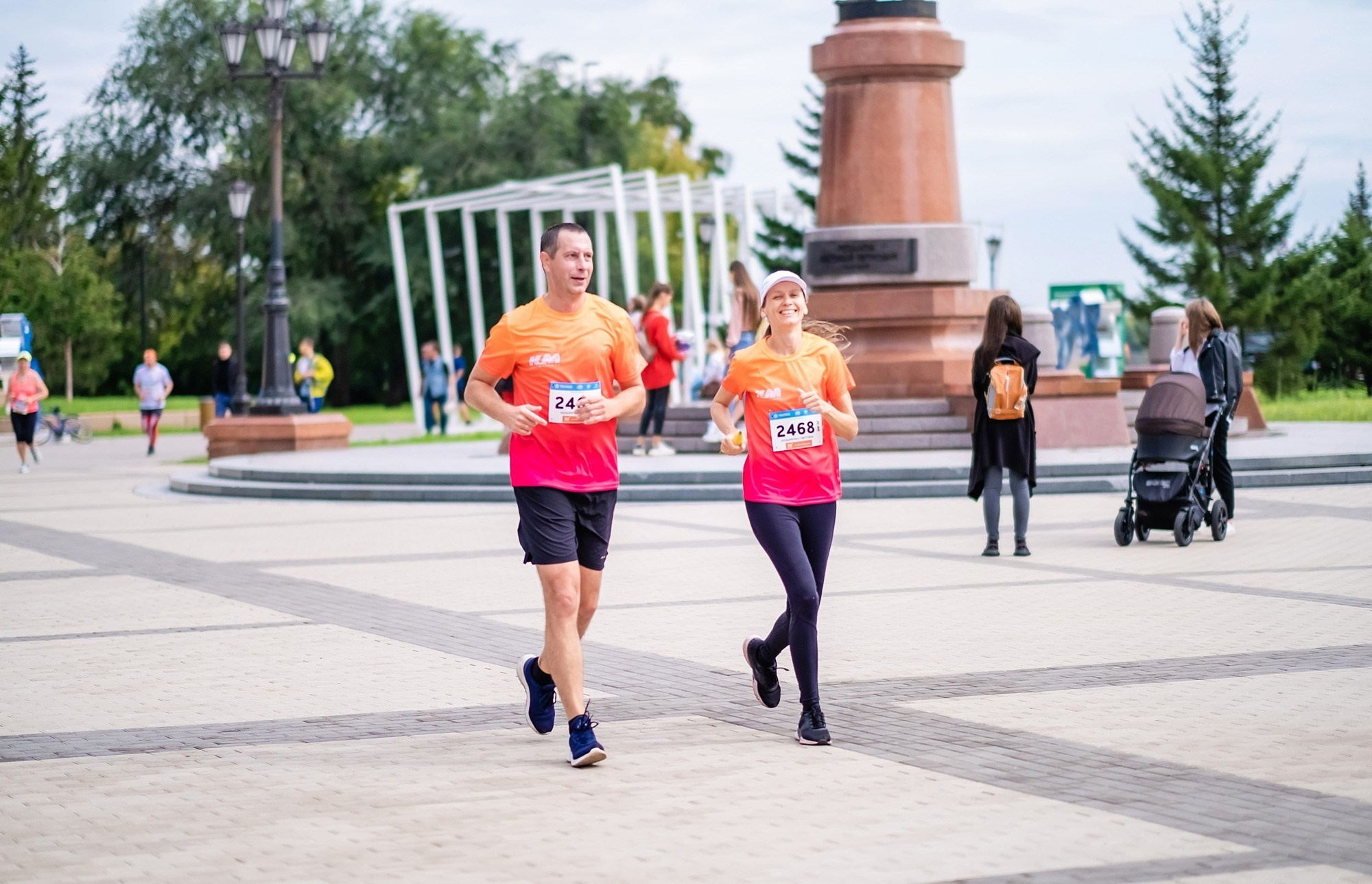 Репортаж Забег в Красноярске