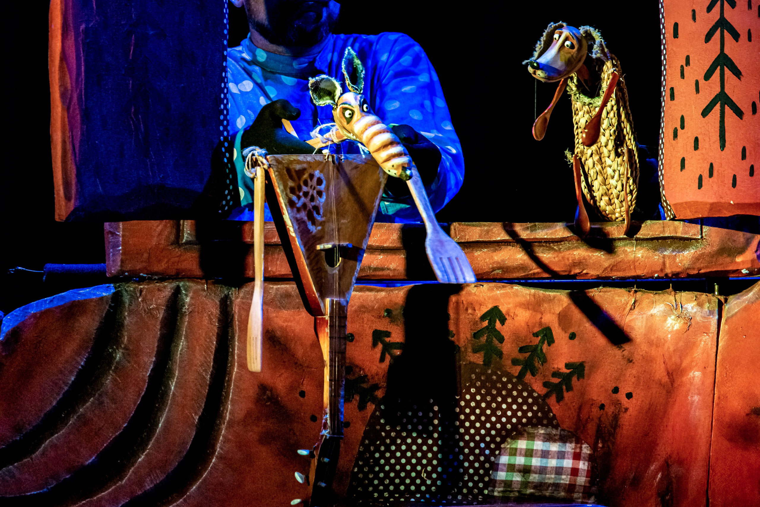 Лапотные сказки спектакль театра Саквояж. Фотограф в Сочи Юрий Шептаев