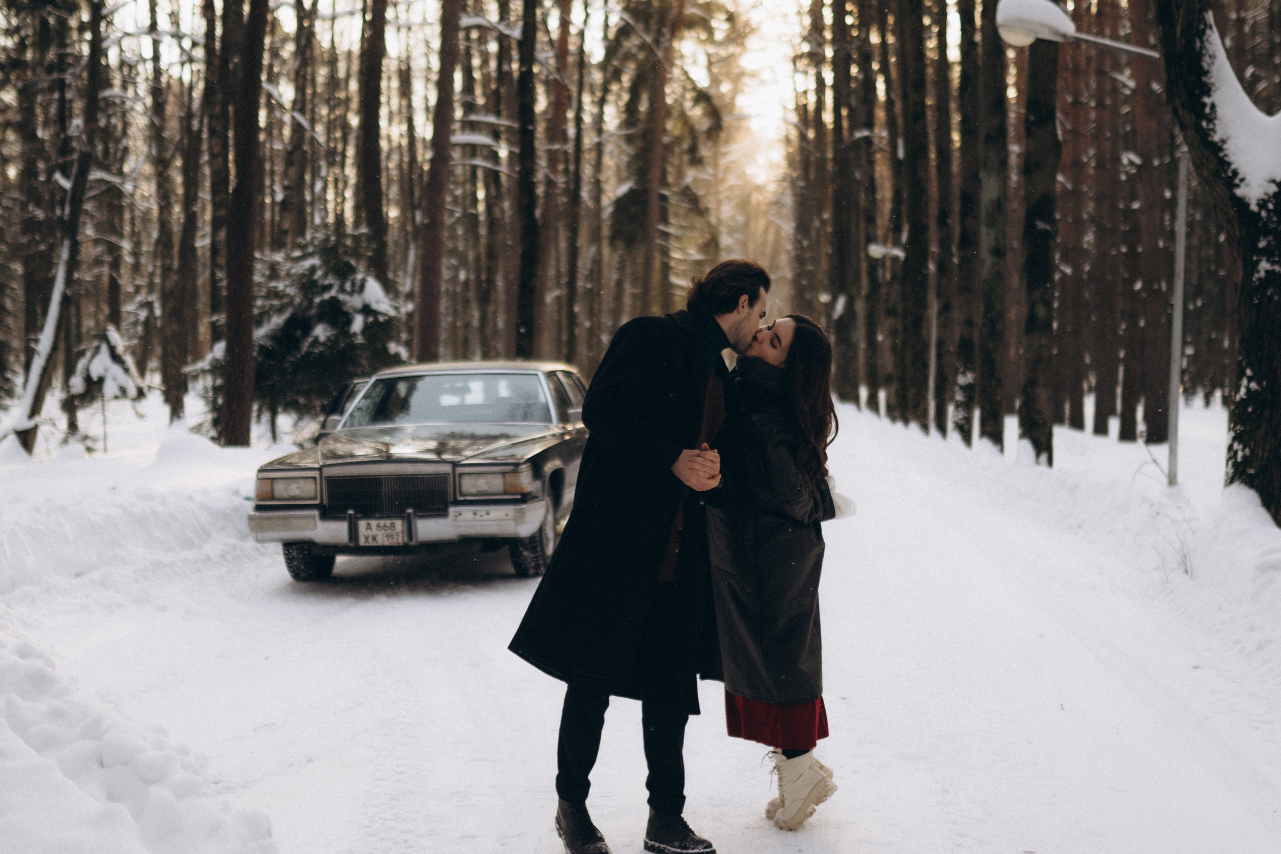 Парная зимняя история. Фотограф в Калининграде Саша Наместникова
