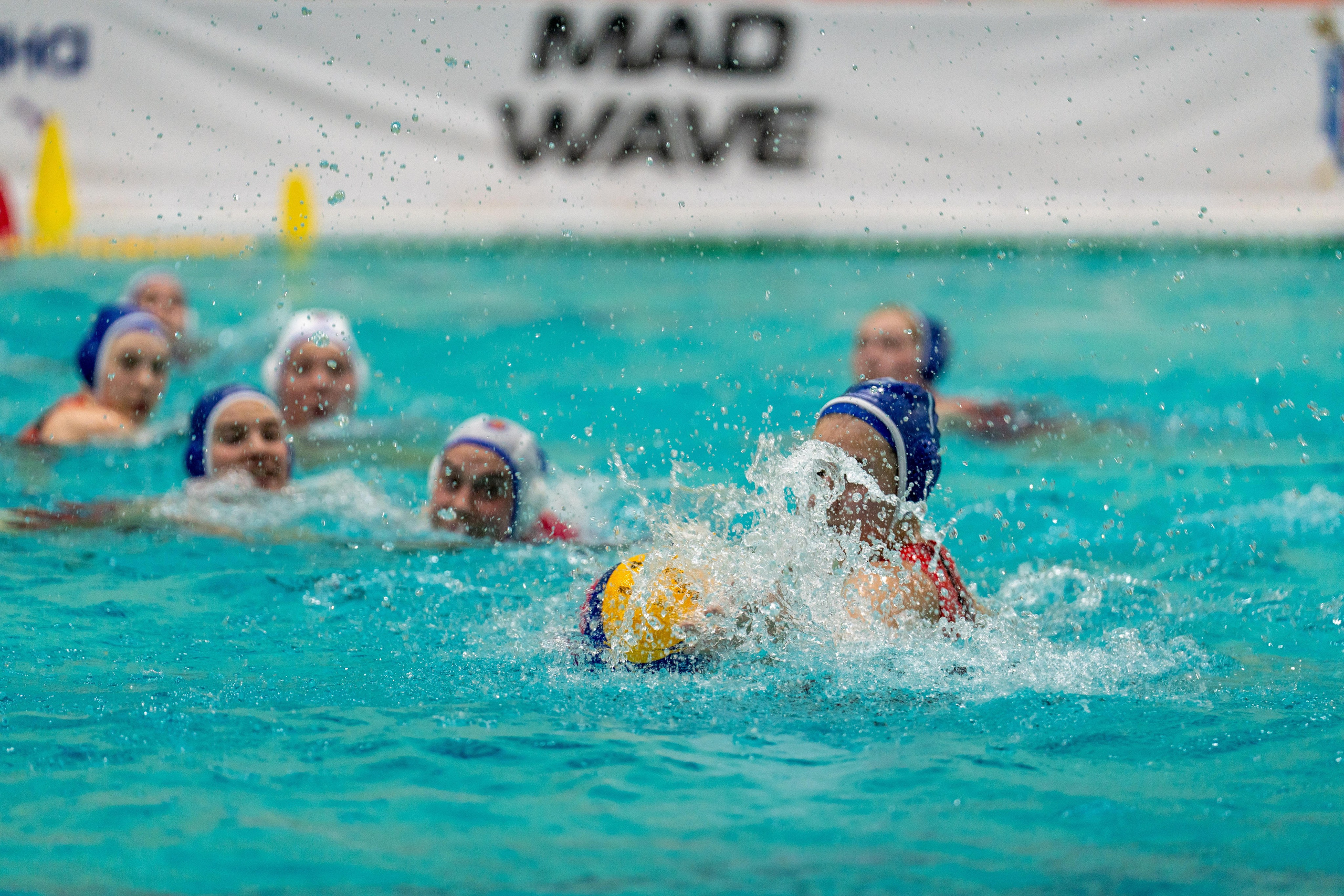 Женский ватерпольный матч Диана – Спартак-Волгоград, репортаж от спортивного фотографа Санкт-Петербург