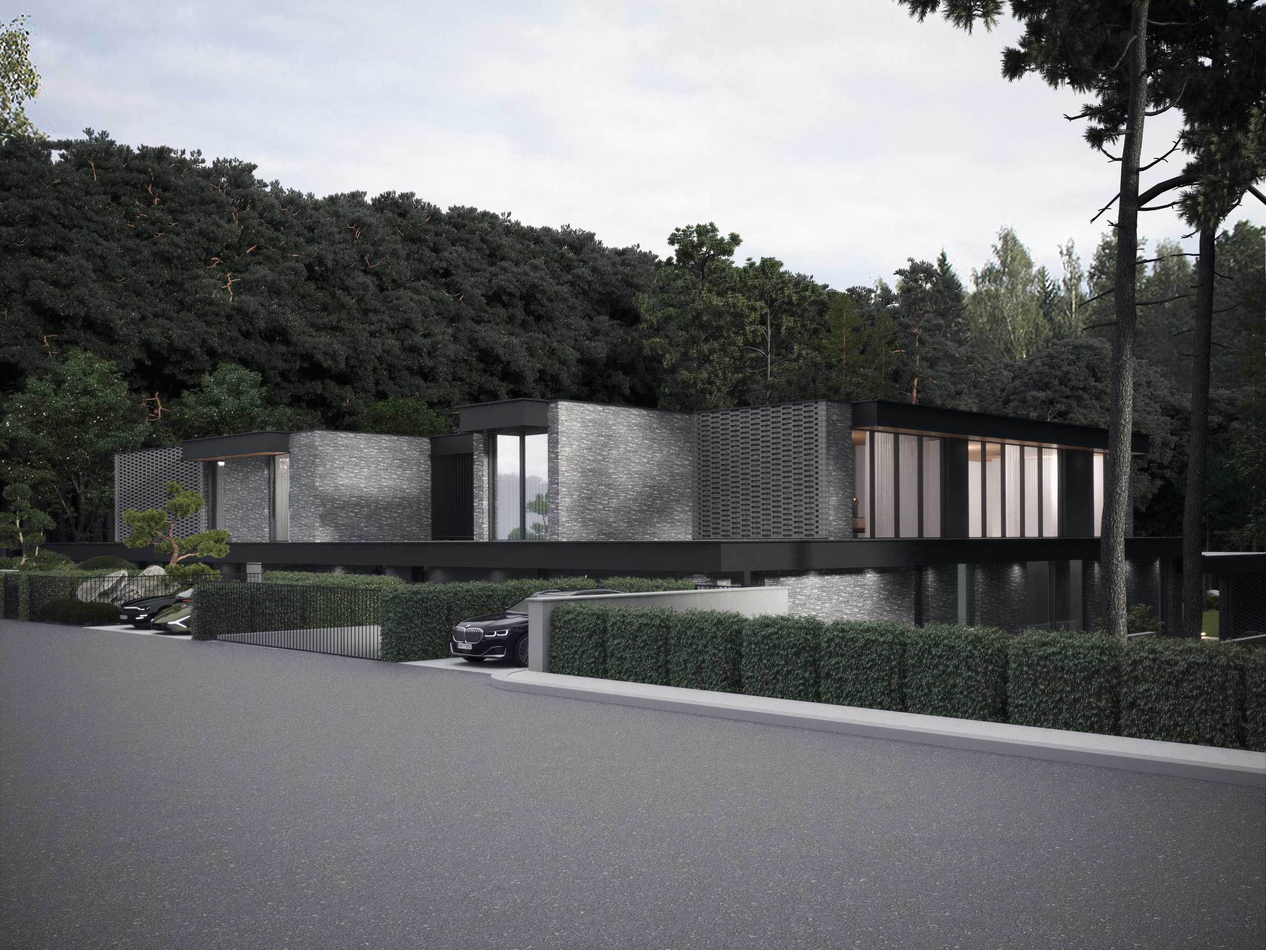 Визуализация частного дома. Юлия Григорьева — 3D визуализатор