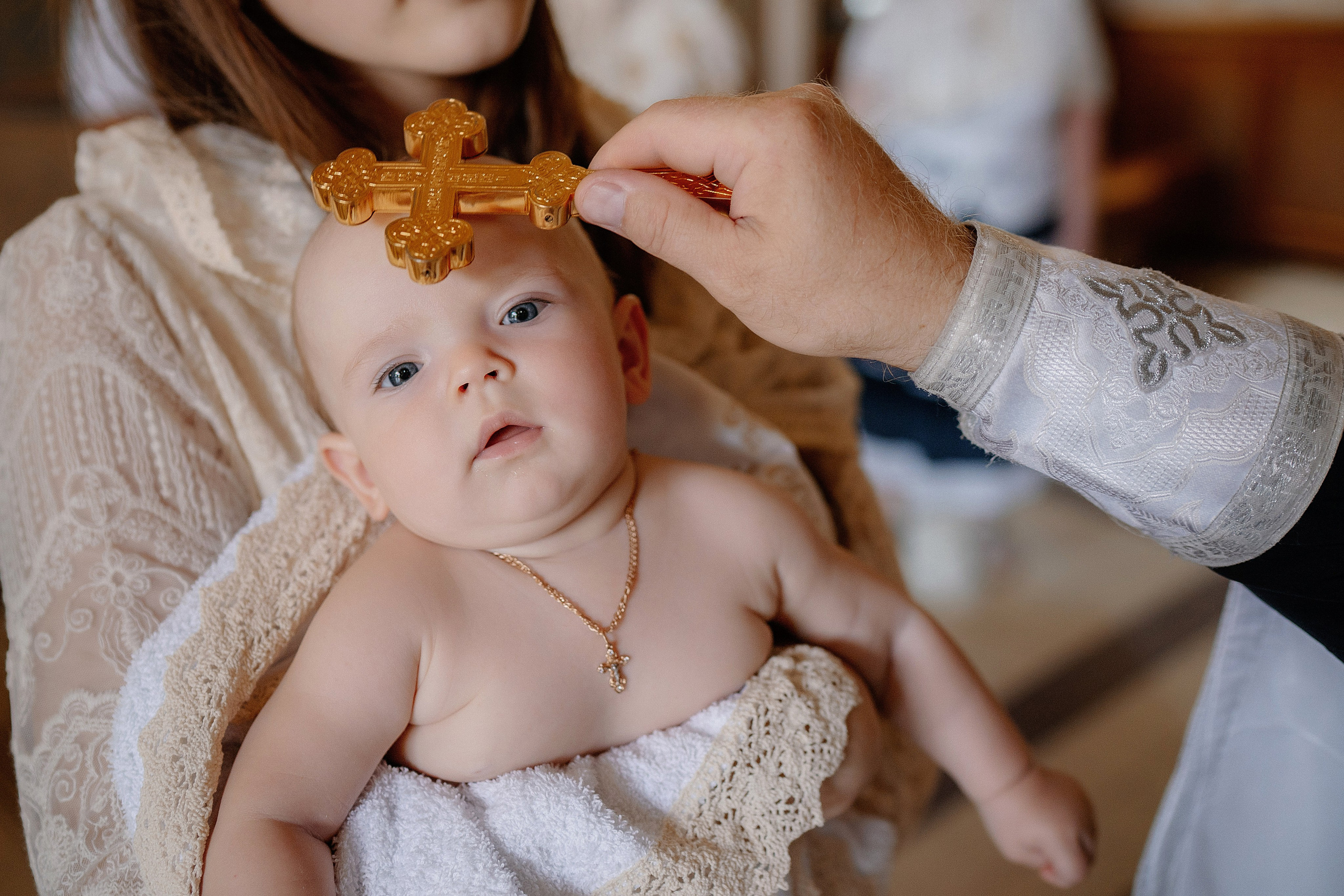 Крещение Софии. Фотограф на Крещение и Венчание в Красноярске Рамазанова Юлия
