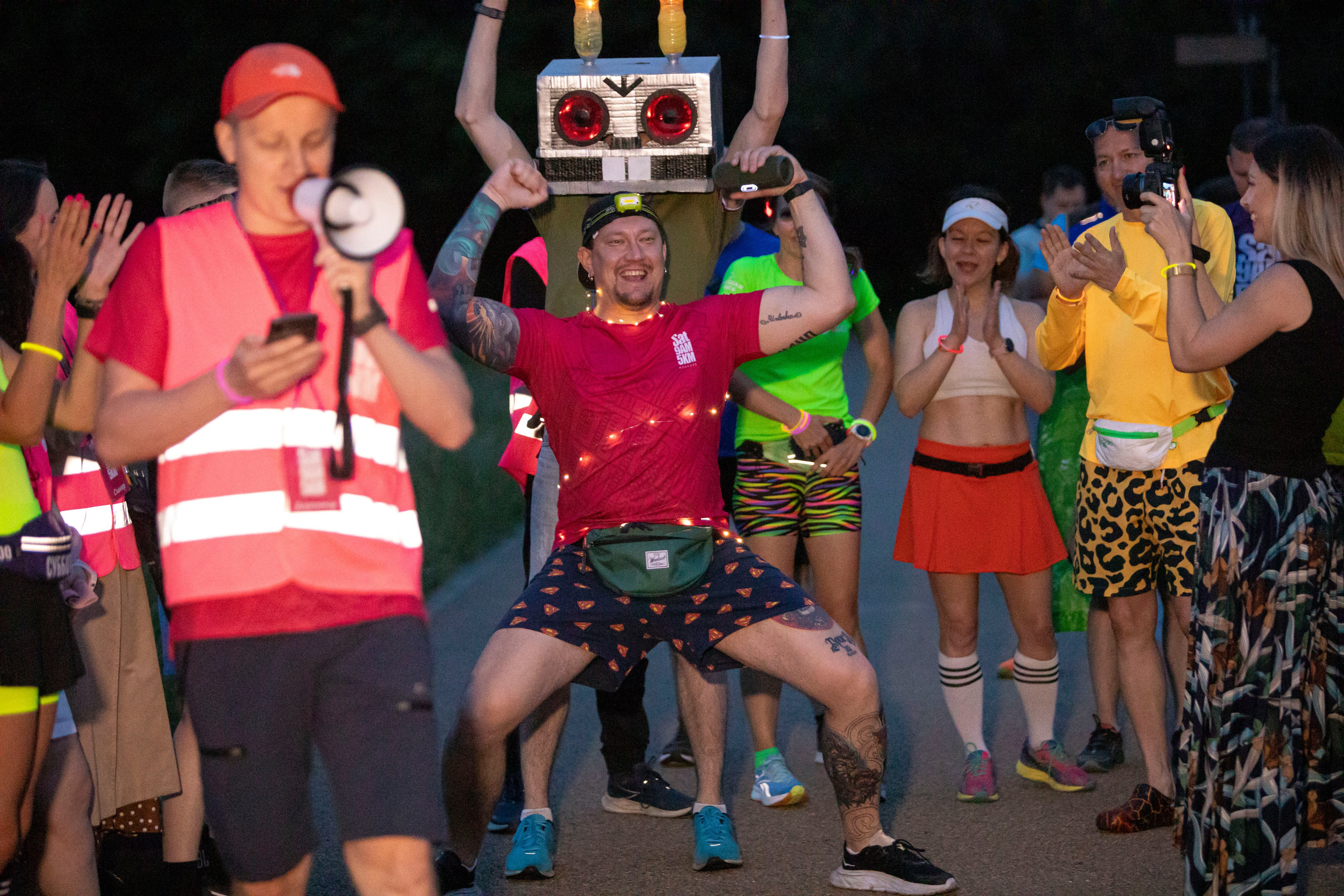 S95 Кусково, ночная тема, 2 июля 2023 г. Фотограф Сергей Ловкий