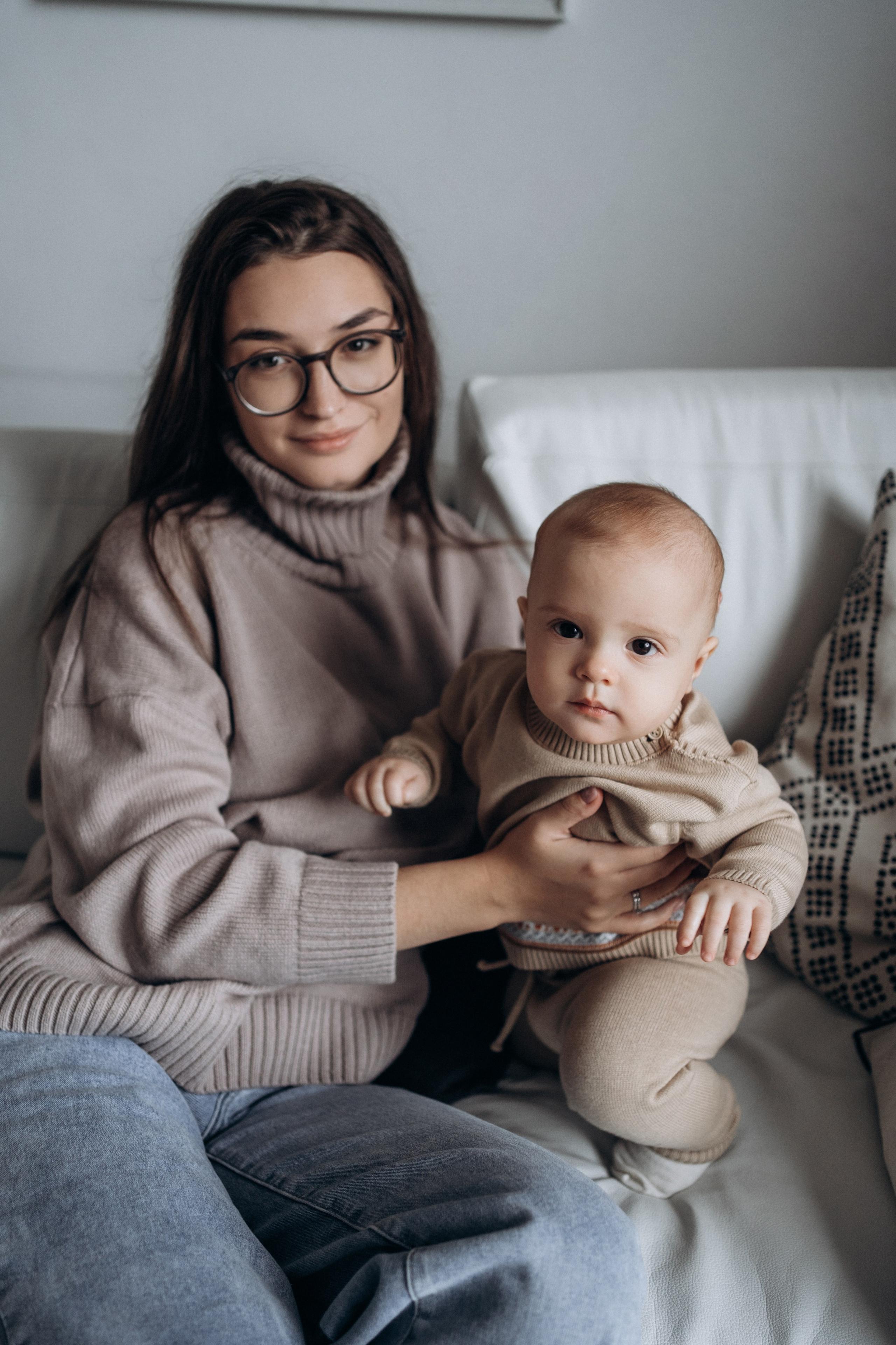 Рождественская история. Фотограф новорожденных и малышей до года в Москве Анастасия Соколова