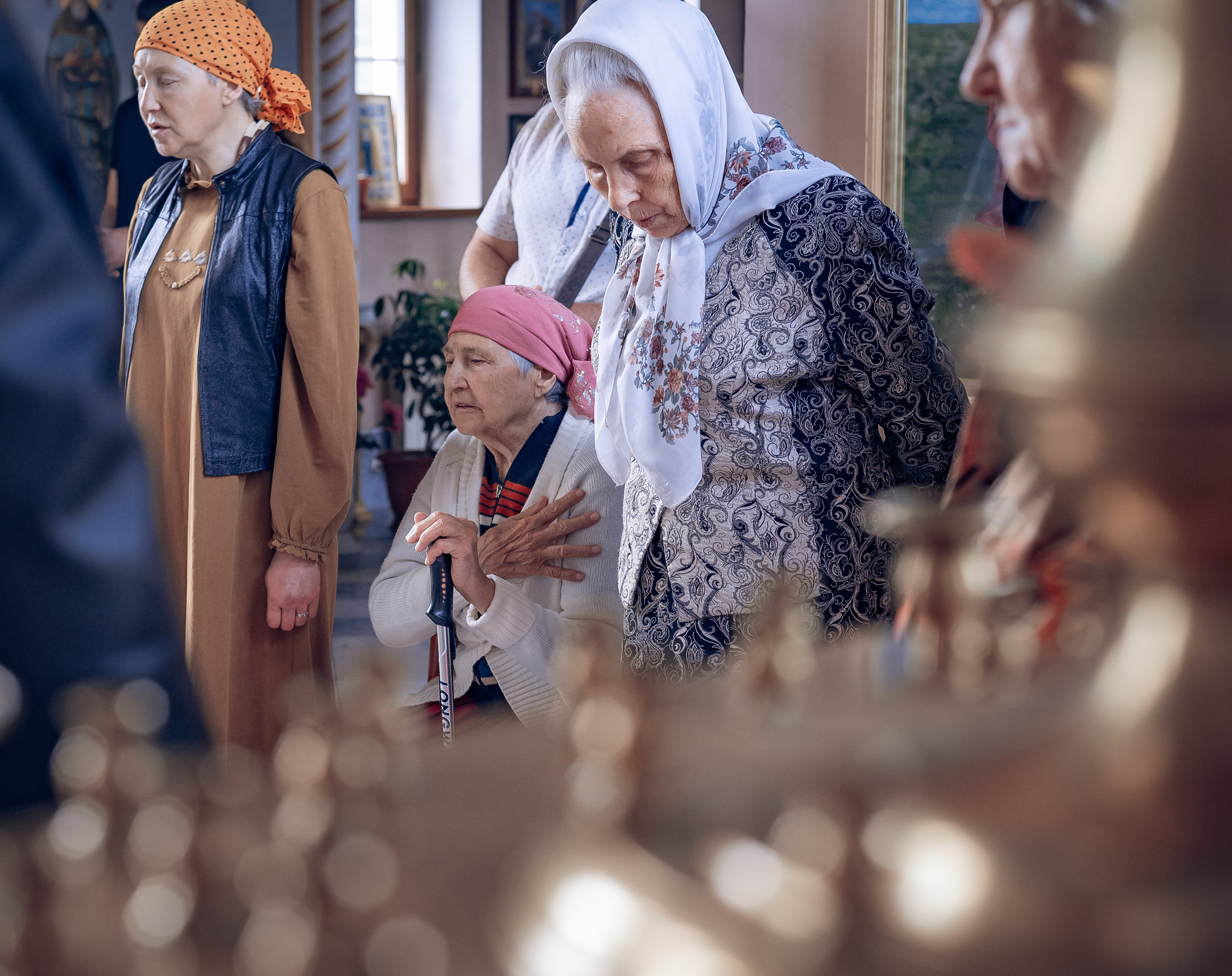 Воскресная служба в Рождественско-Николаевском храме. Фотографы крещения/венчания  Красноярск Татьяна и Вячеслав Переваловы
